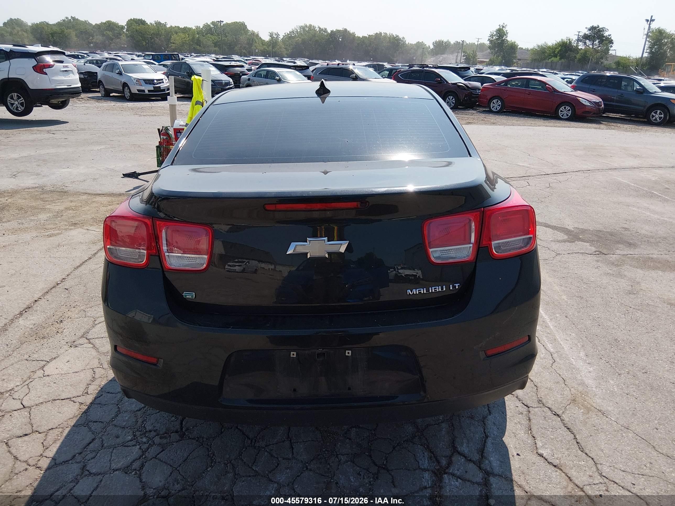 2015 Chevrolet Malibu 1lt Black vin: 1G11C5SL2FF248717