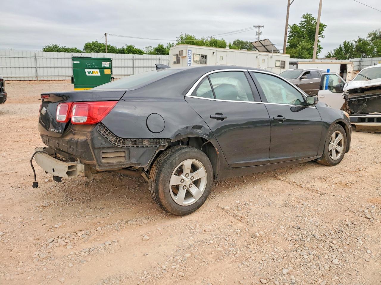 2015 Chevrolet Malibu 1lt Черный vin: 1G11C5SL2FF270510