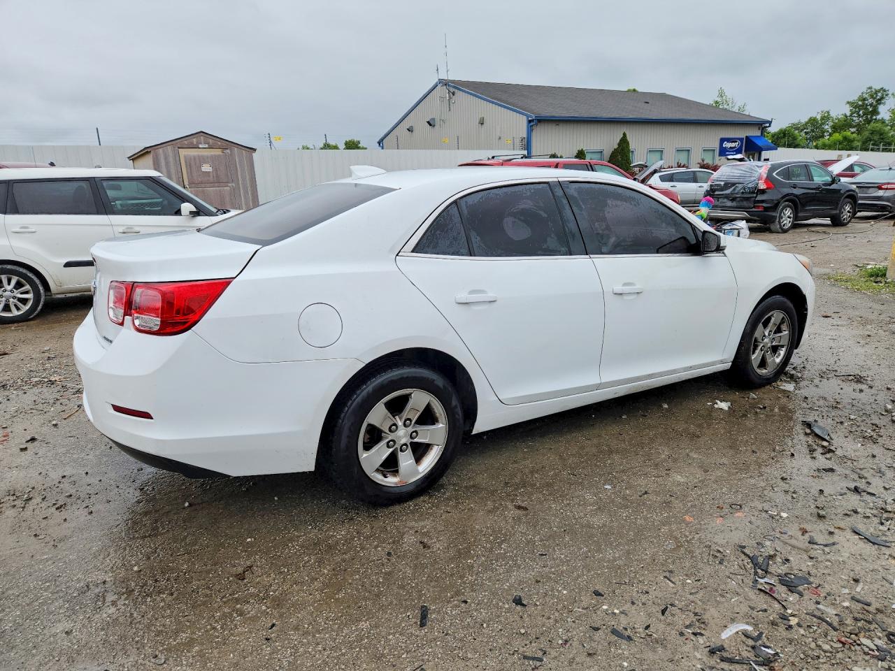 2015 Chevrolet Malibu 1lt White vin: 1G11C5SL2FF272077