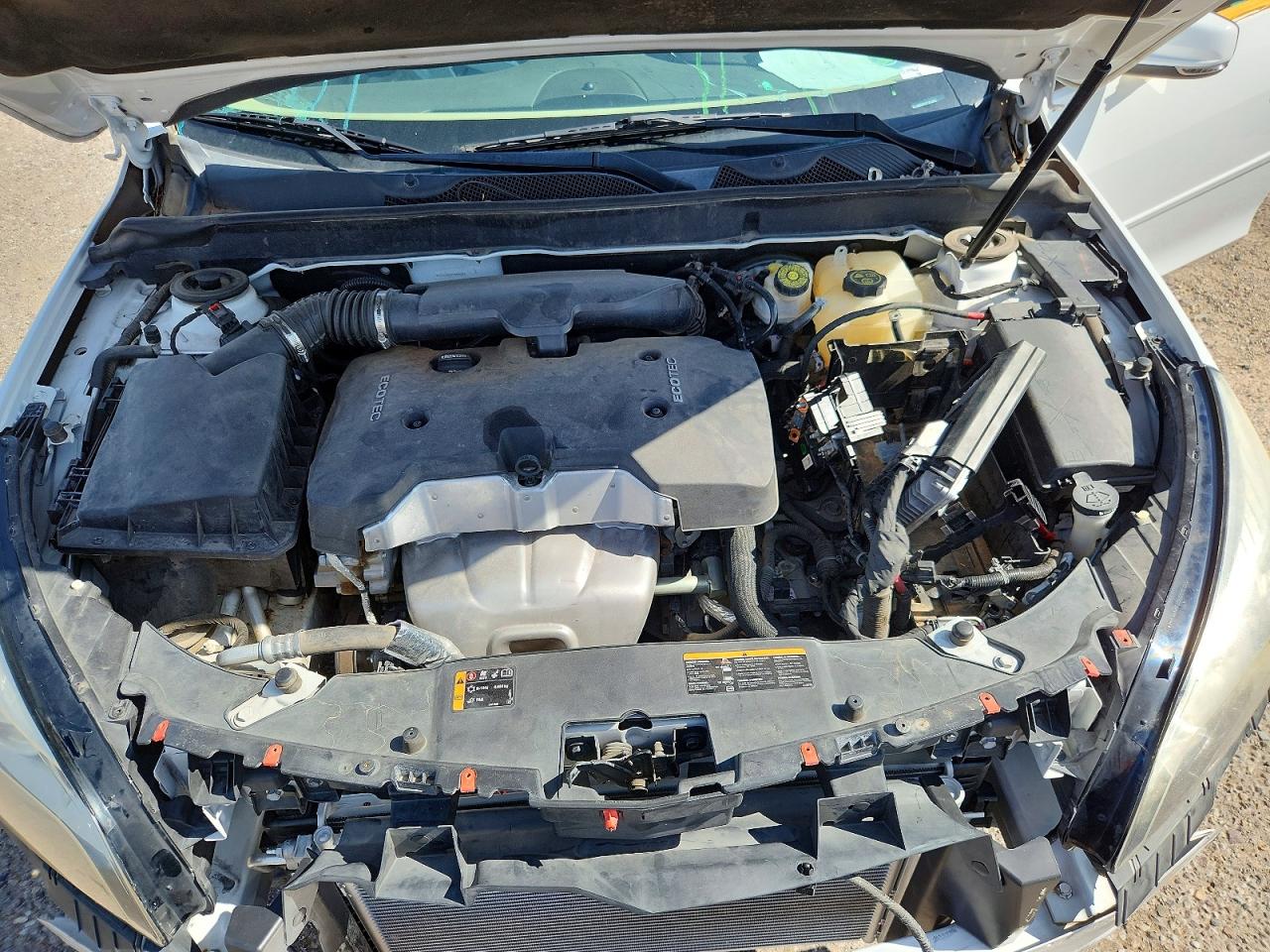 2015 Chevrolet Malibu 1lt Белый vin: 1G11C5SL2FF304302