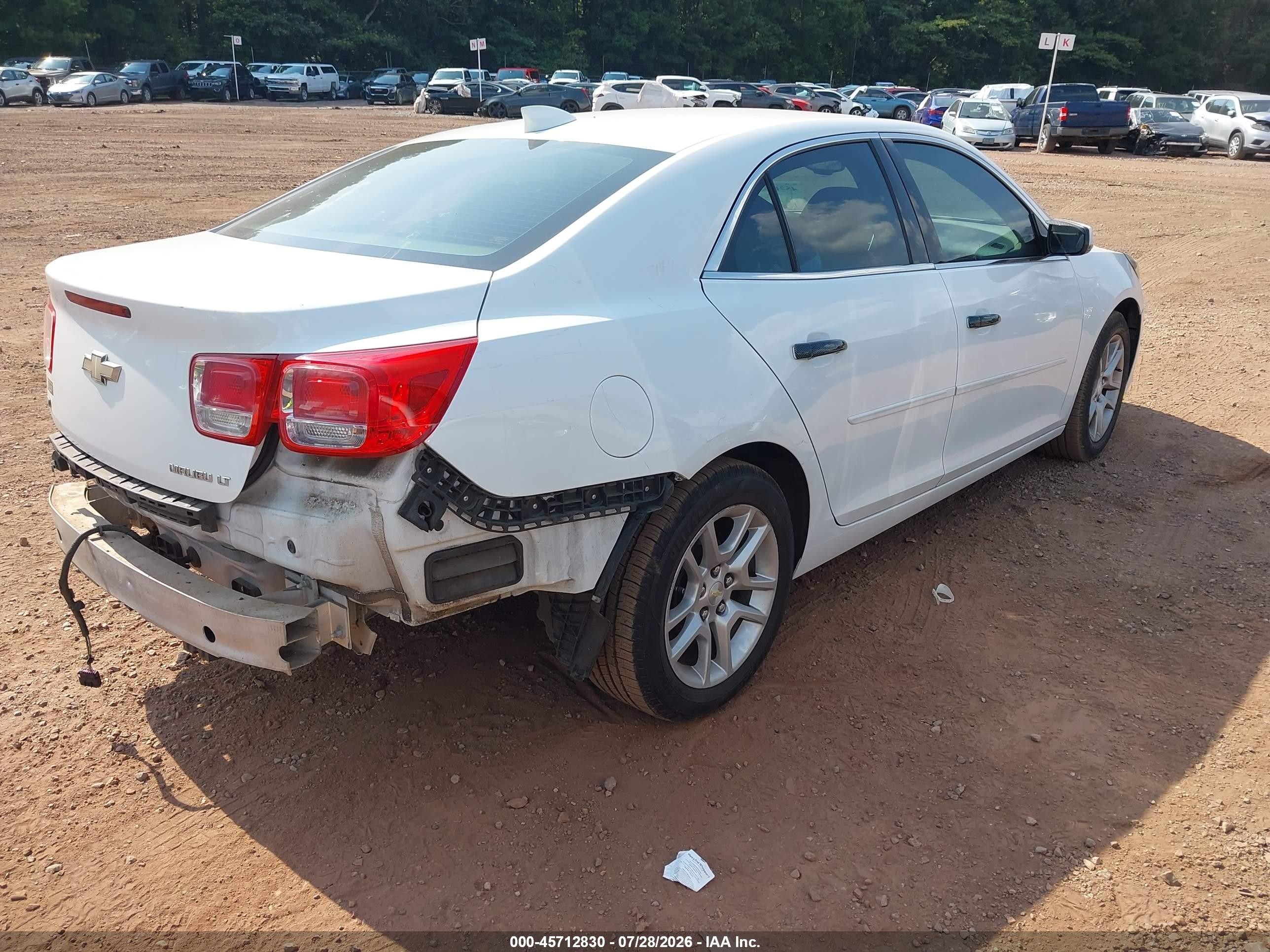 2015 Chevrolet Malibu 1lt White vin: 1G11C5SL2FF346615