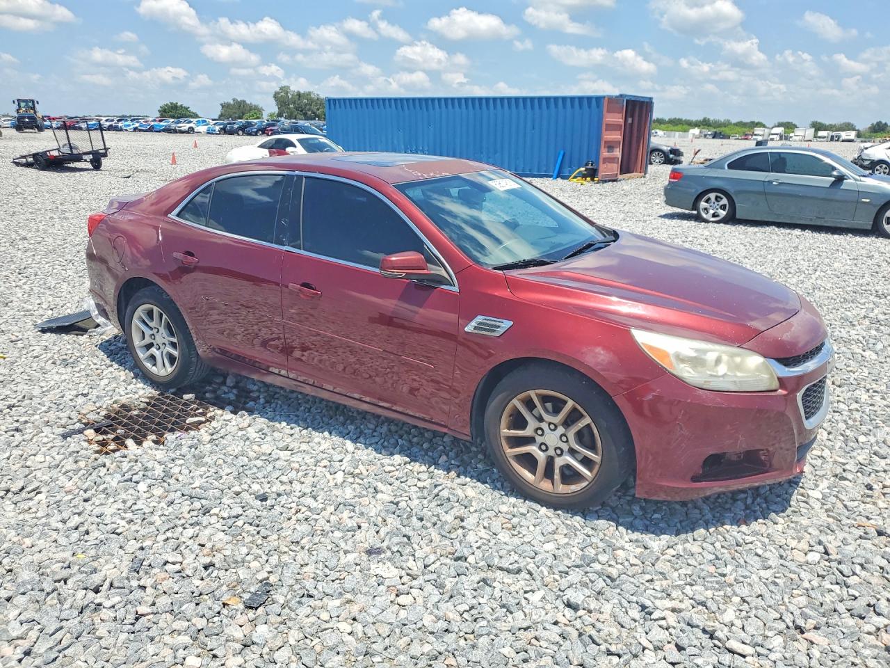 2015 Chevrolet Malibu 1lt Burgundy vin: 1G11C5SL2FF348610