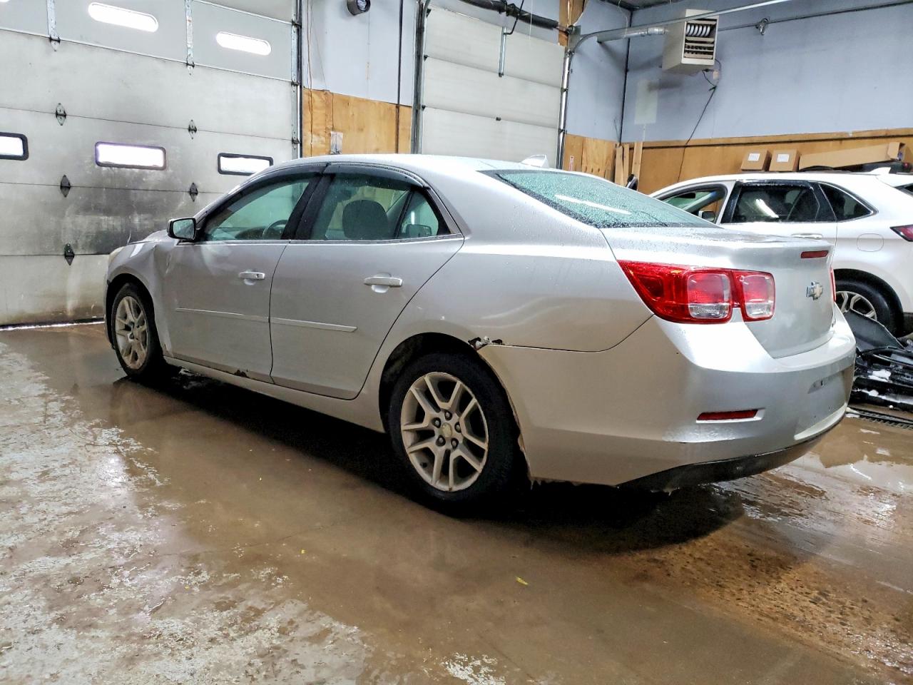2014 Chevrolet Malibu 1lt Silver vin: 1G11C5SL3EF153565