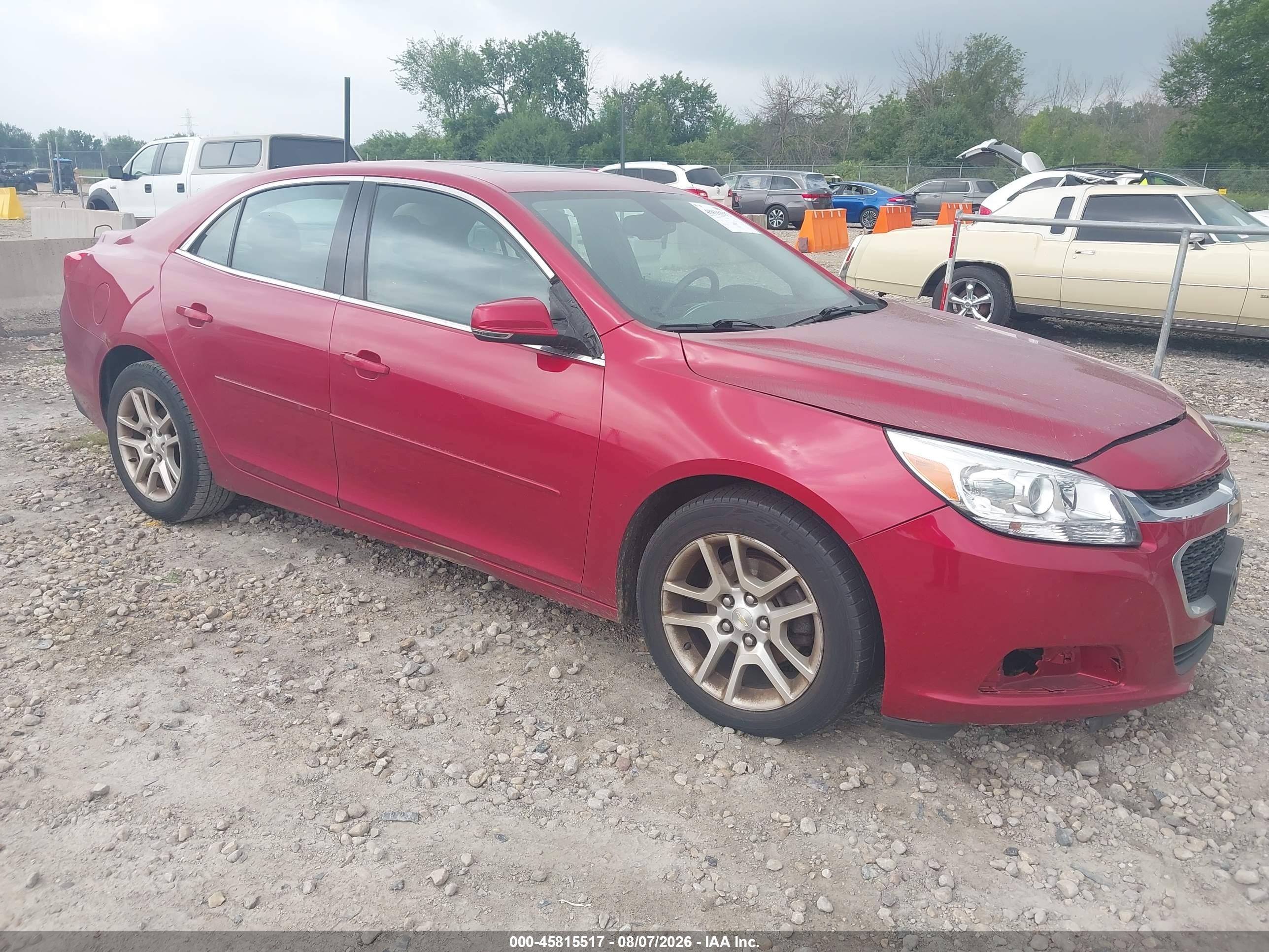 2014 Chevrolet Malibu 1lt Red vin: 1G11C5SL3EF157454