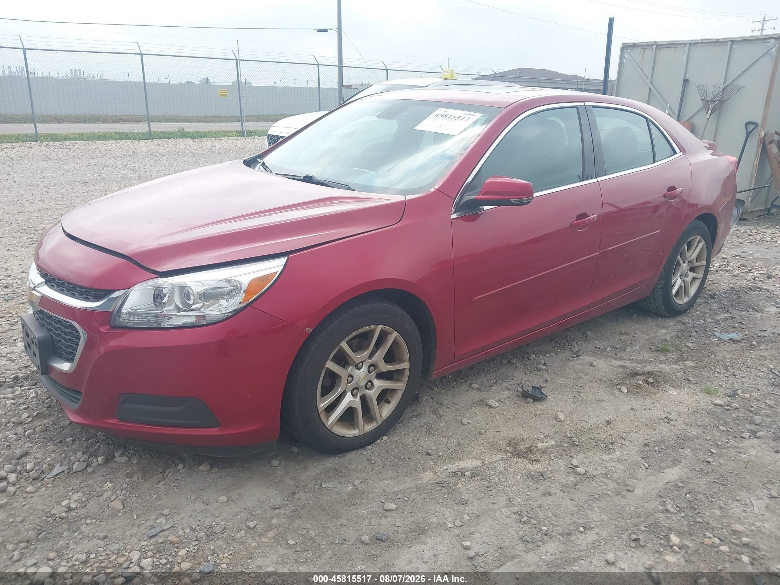2014 Chevrolet Malibu 1lt Red vin: 1G11C5SL3EF157454