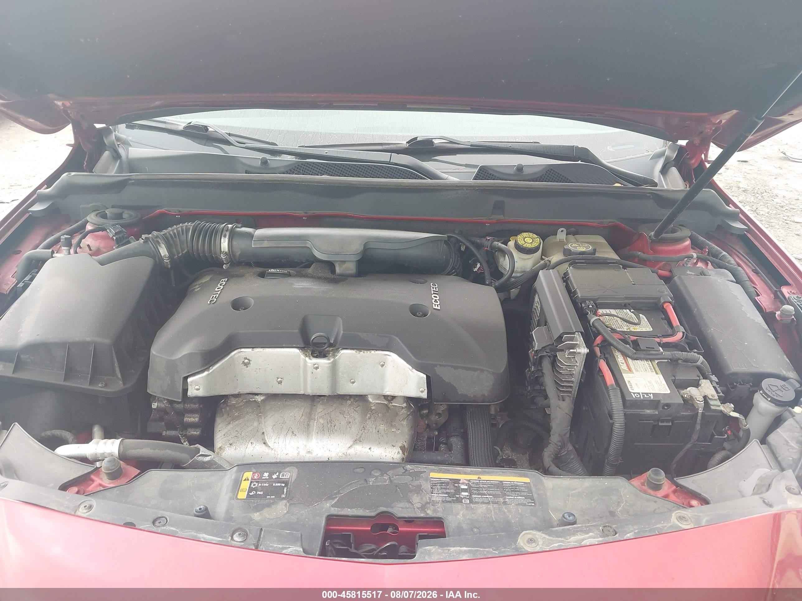 2014 Chevrolet Malibu 1lt Red vin: 1G11C5SL3EF157454