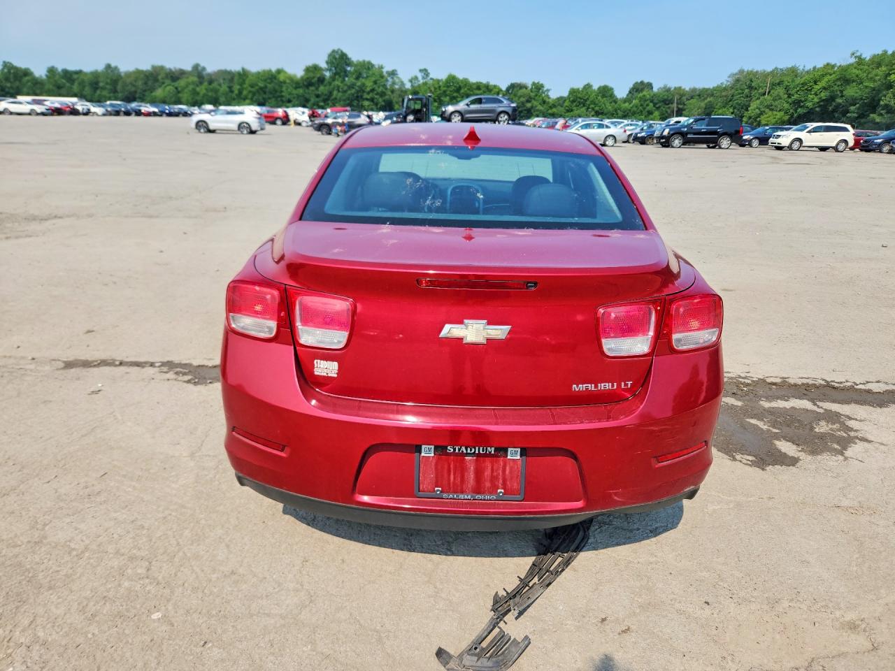 2014 Chevrolet Malibu 1lt Burgundy vin: 1G11C5SL3EF157468