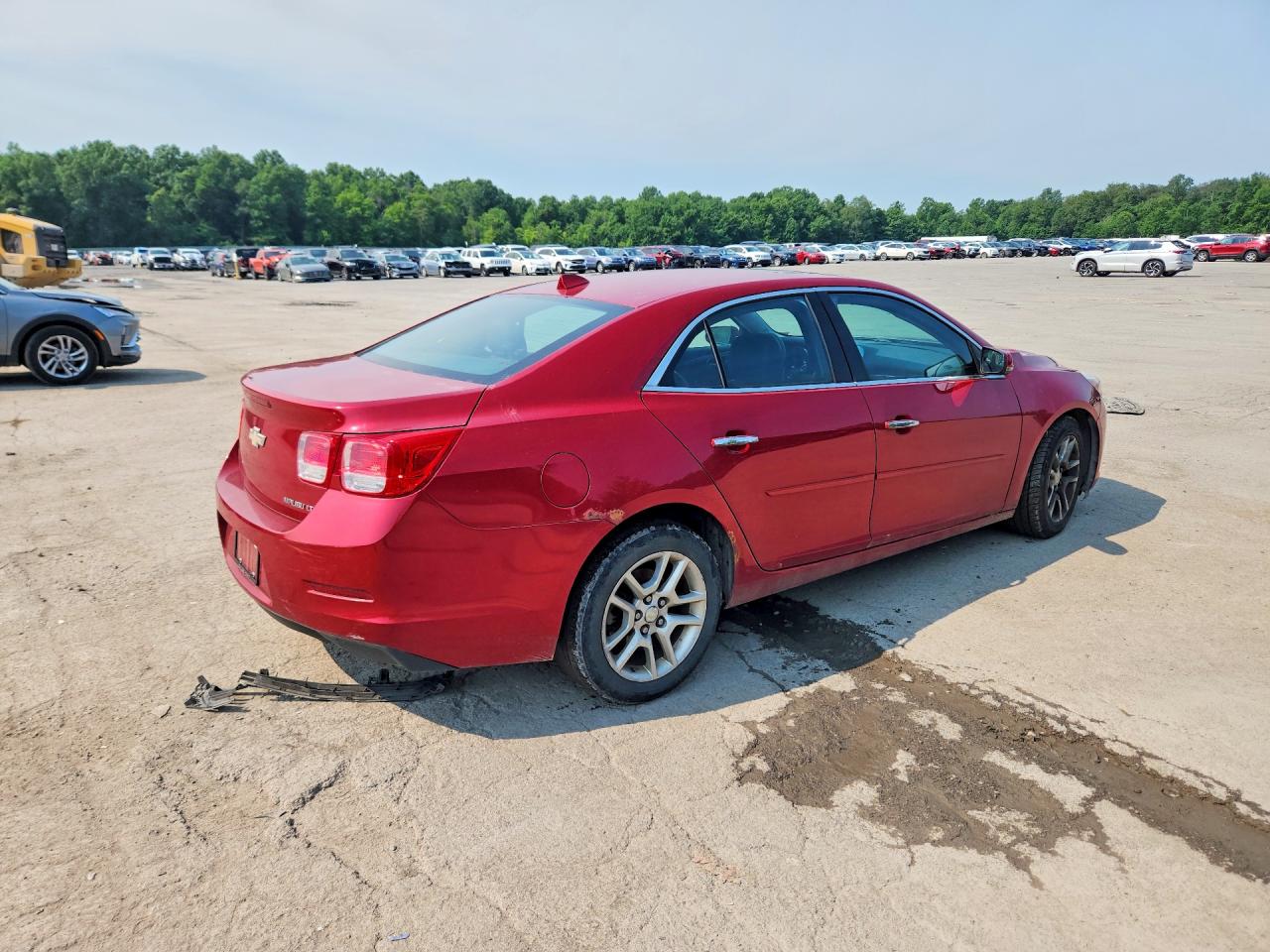 2014 Chevrolet Malibu 1lt Burgundy vin: 1G11C5SL3EF157468