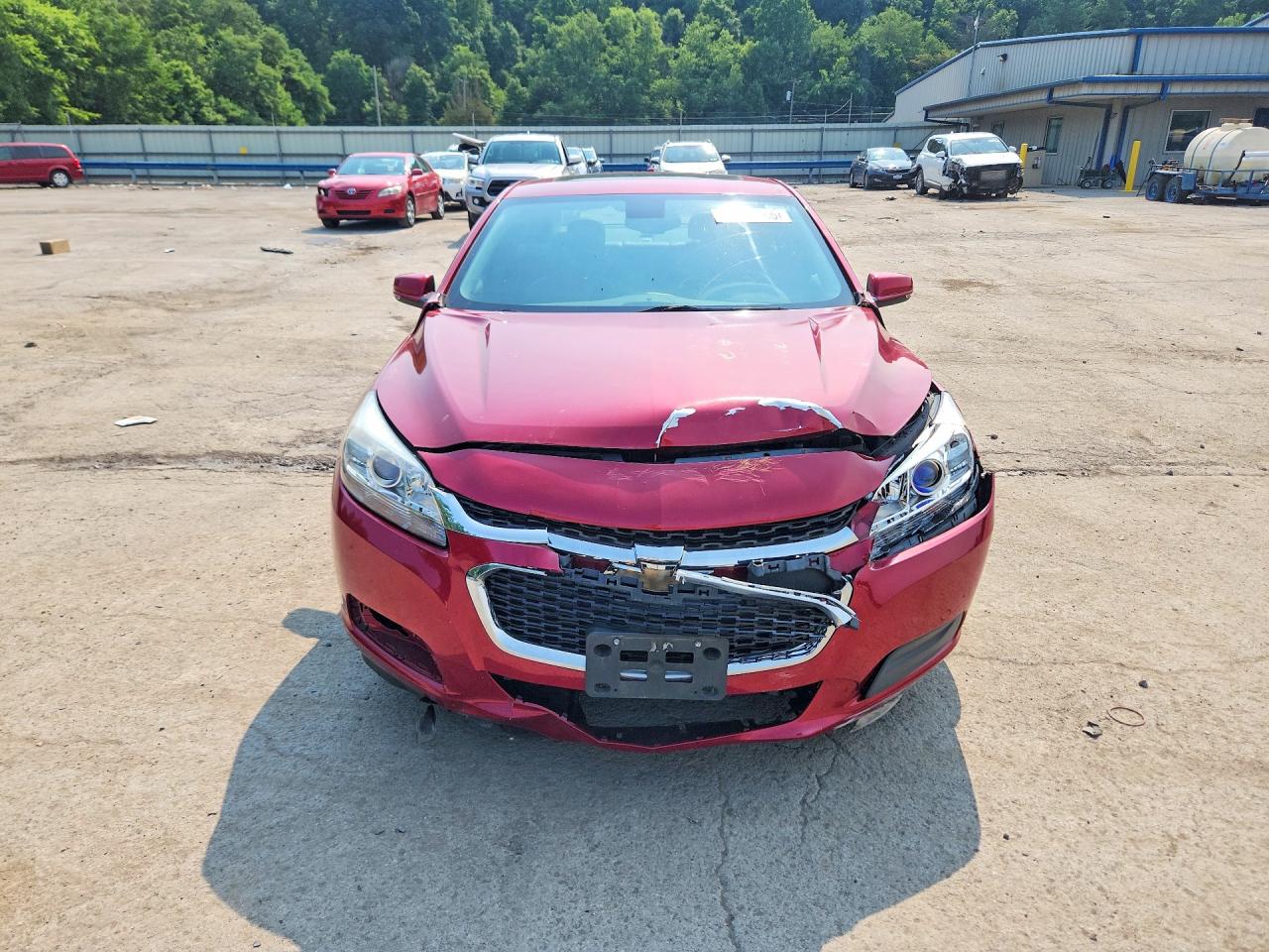2014 Chevrolet Malibu 1lt Burgundy vin: 1G11C5SL3EF157468