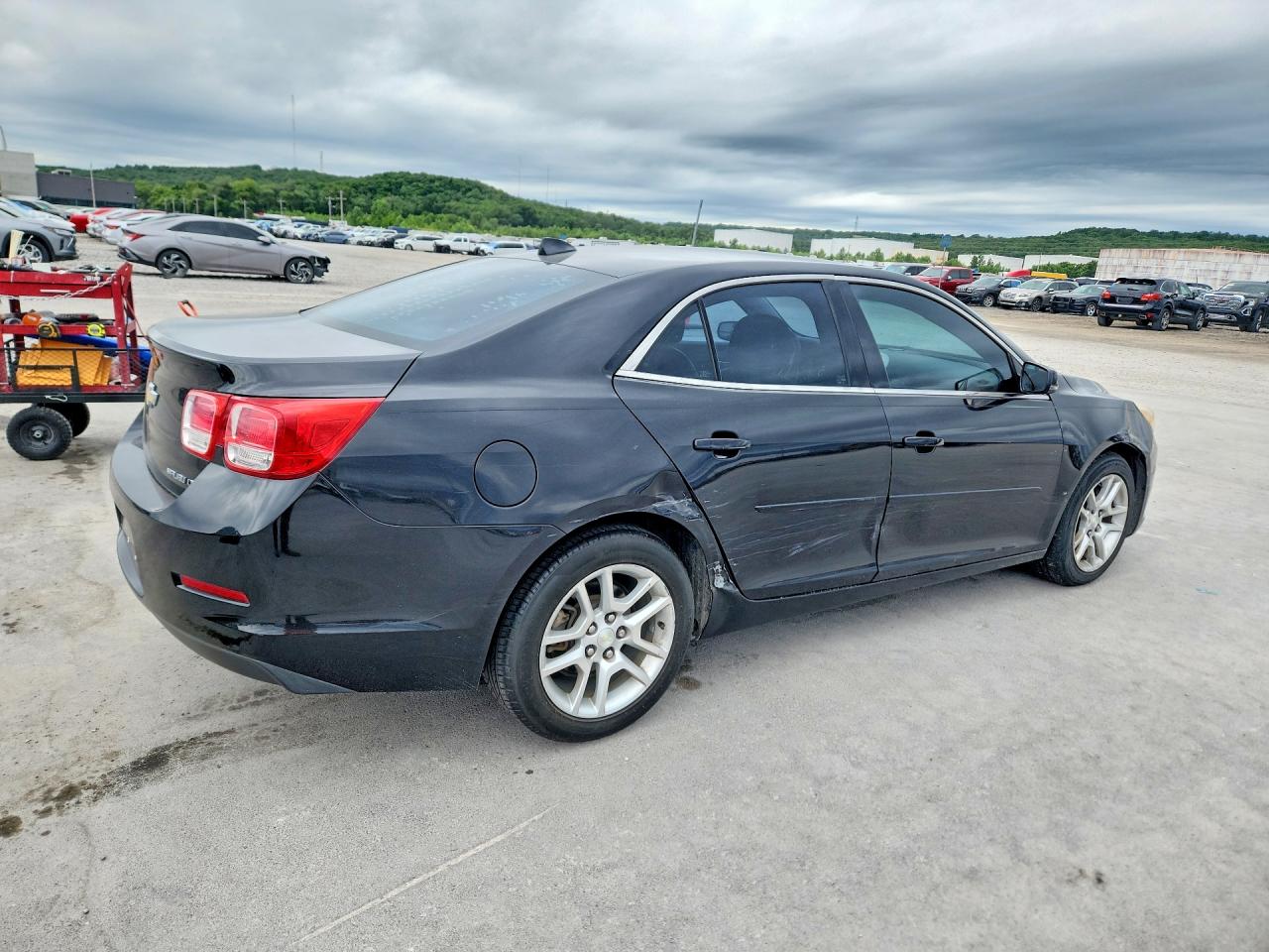 2014 Chevrolet Malibu 1lt Black vin: 1G11C5SL3EF160497