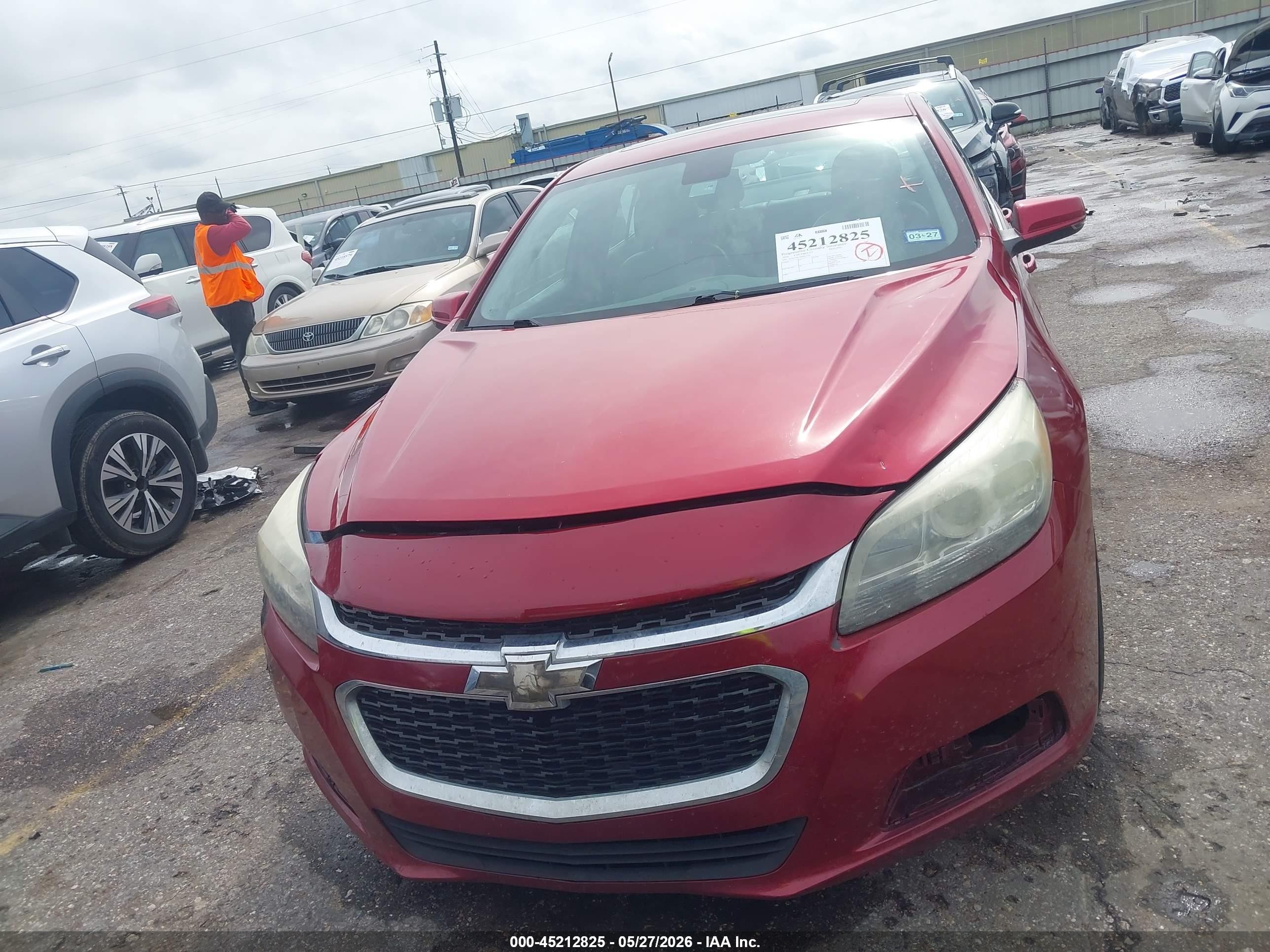 2014 Chevrolet Malibu 1lt Maroon vin: 1G11C5SL3EF163559