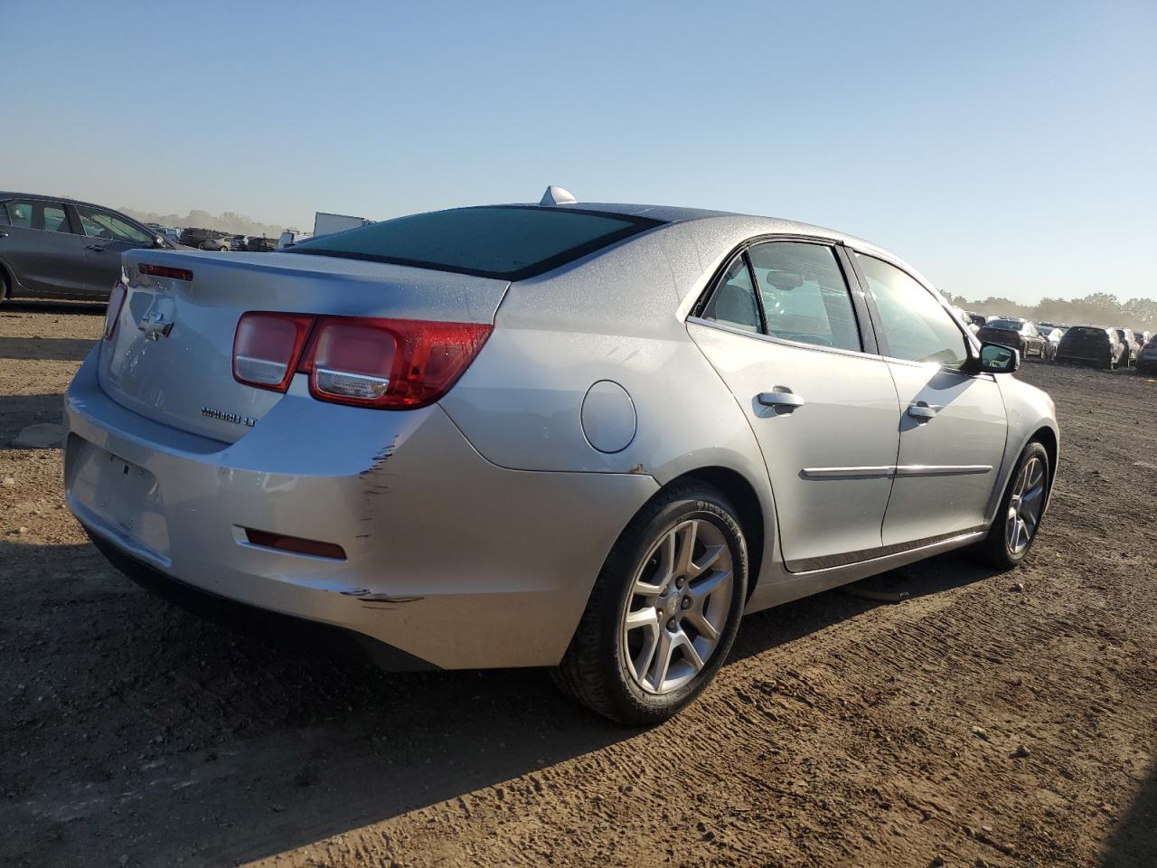 2014 Chevrolet Malibu 1lt Silver vin: 1G11C5SL3EF180409
