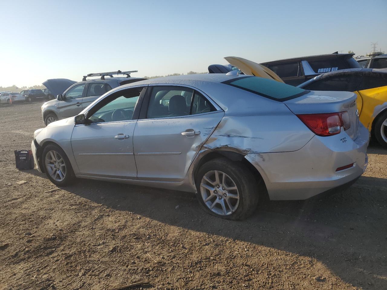 2014 Chevrolet Malibu 1lt Silver vin: 1G11C5SL3EF180409