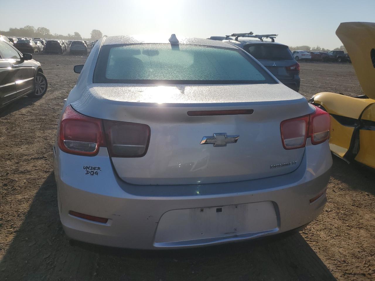 2014 Chevrolet Malibu 1lt Silver vin: 1G11C5SL3EF180409
