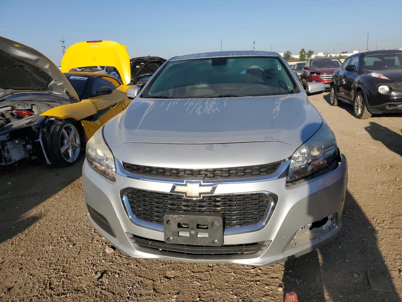 2014 Chevrolet Malibu 1lt Silver vin: 1G11C5SL3EF180409
