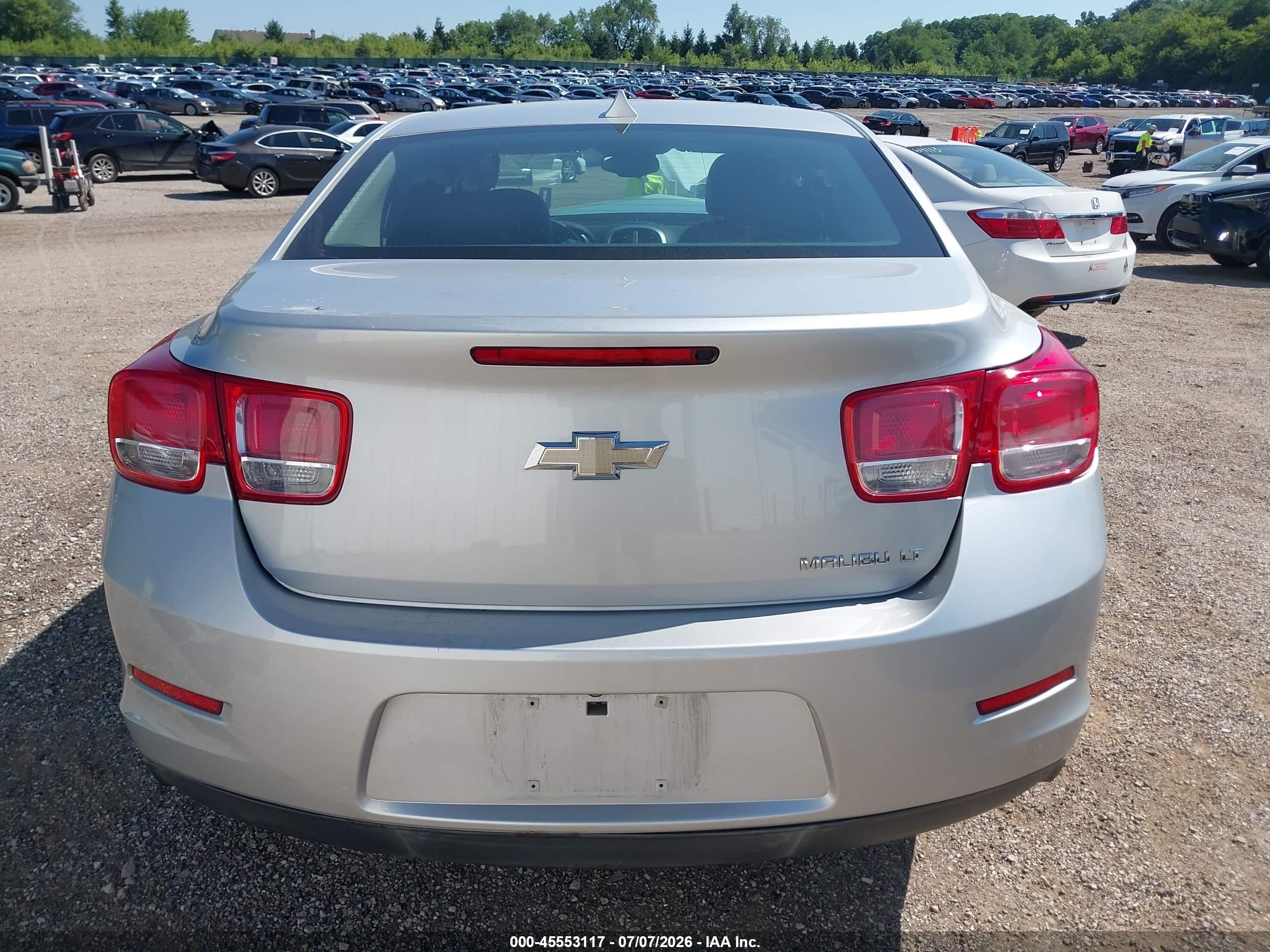 2014 Chevrolet Malibu 1lt Серебряный vin: 1G11C5SL3EF187666
