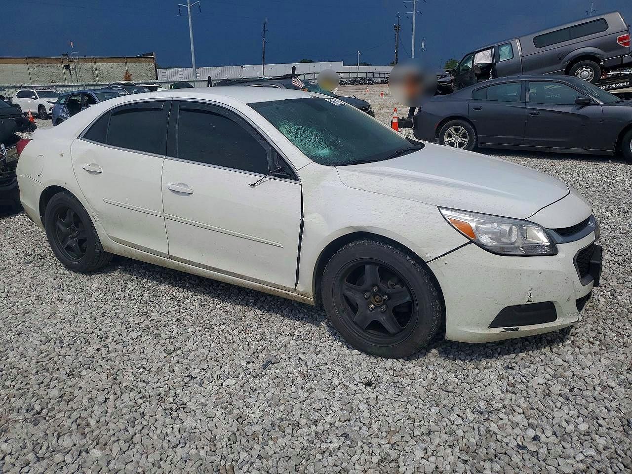 2014 Chevrolet Malibu 1lt White vin: 1G11C5SL3EF193970