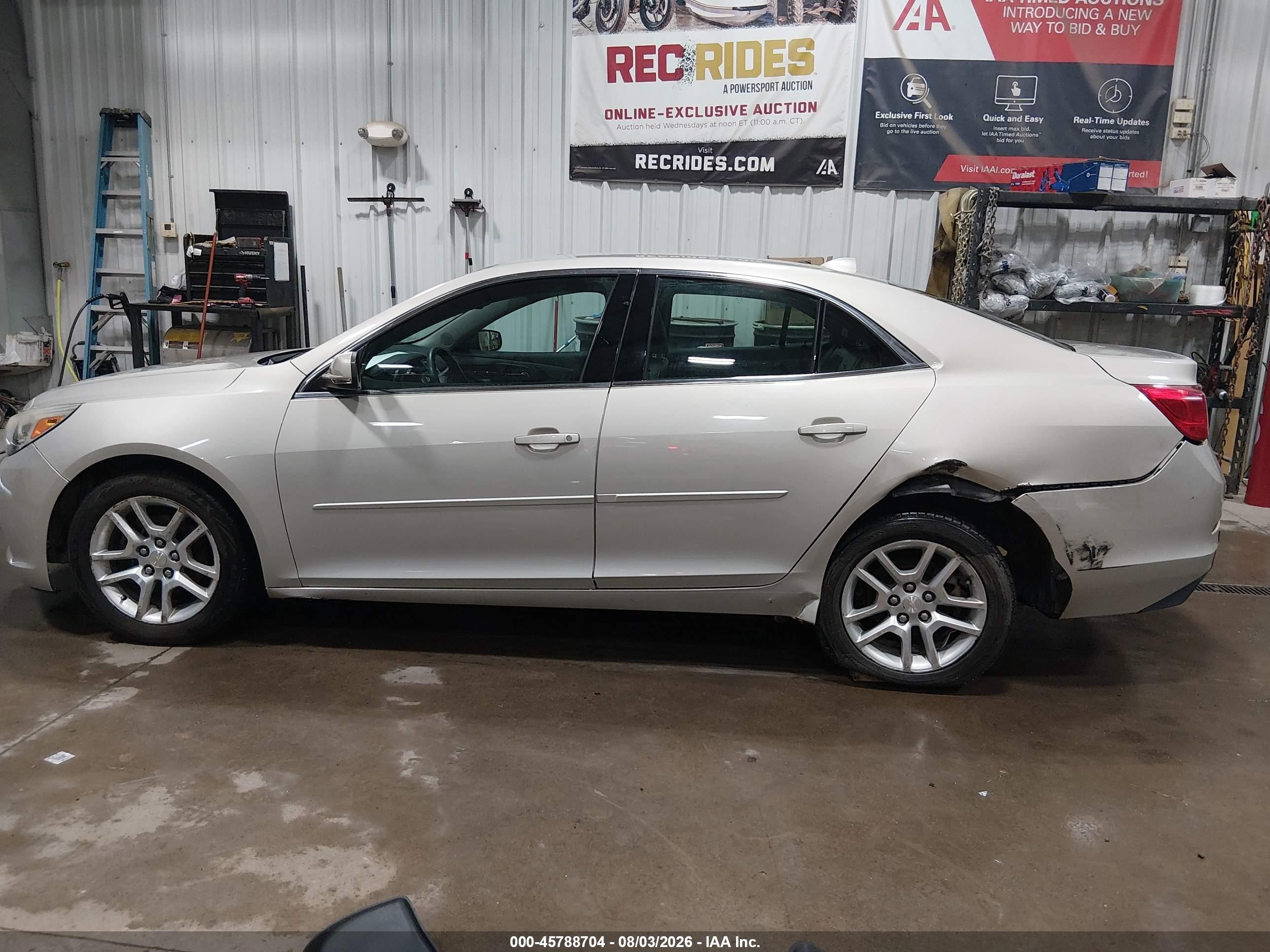 2014 Chevrolet Malibu 1lt Beige vin: 1G11C5SL3EF203767