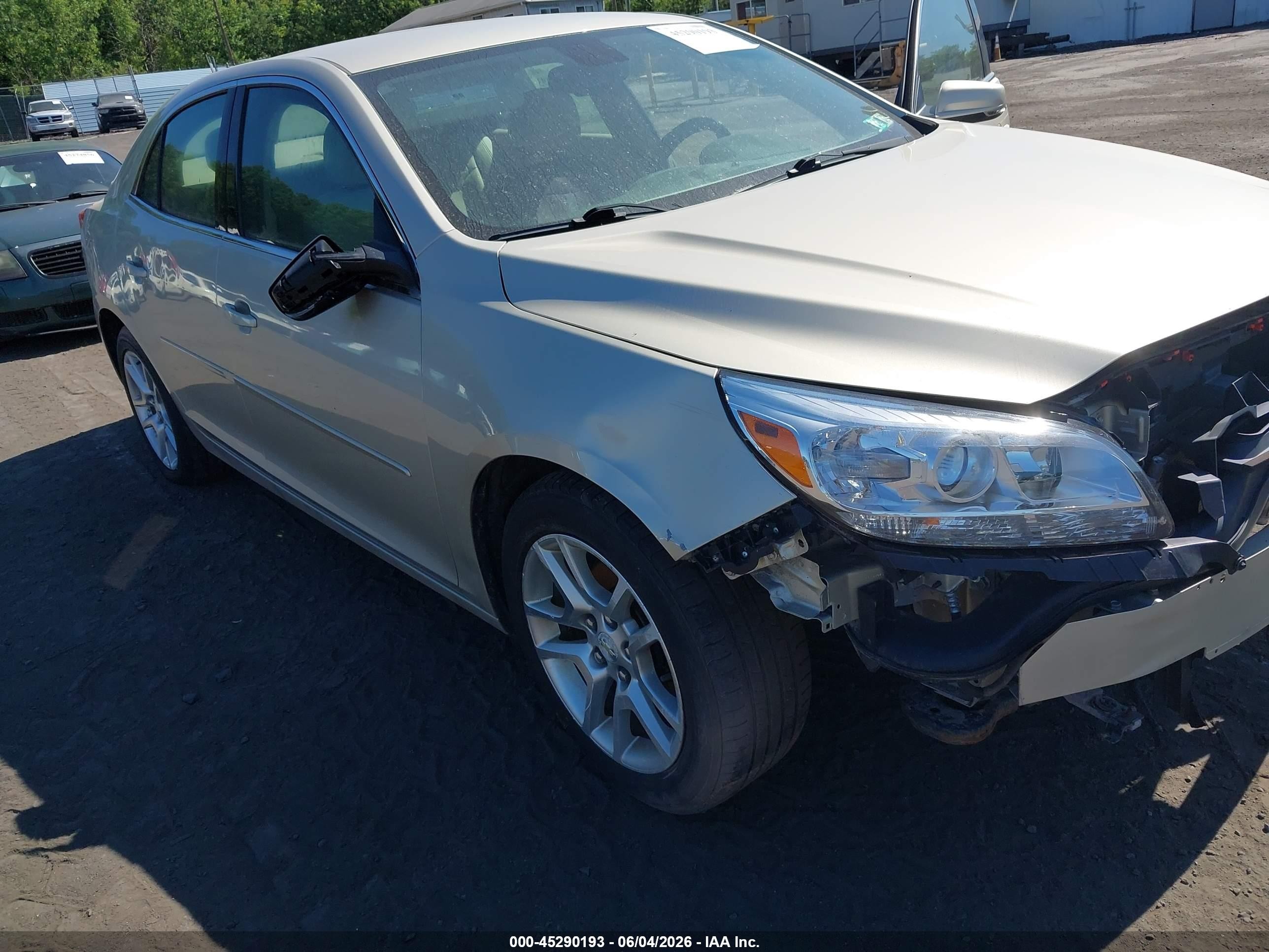 2014 Chevrolet Malibu 1lt Beige vin: 1G11C5SL3EF218804