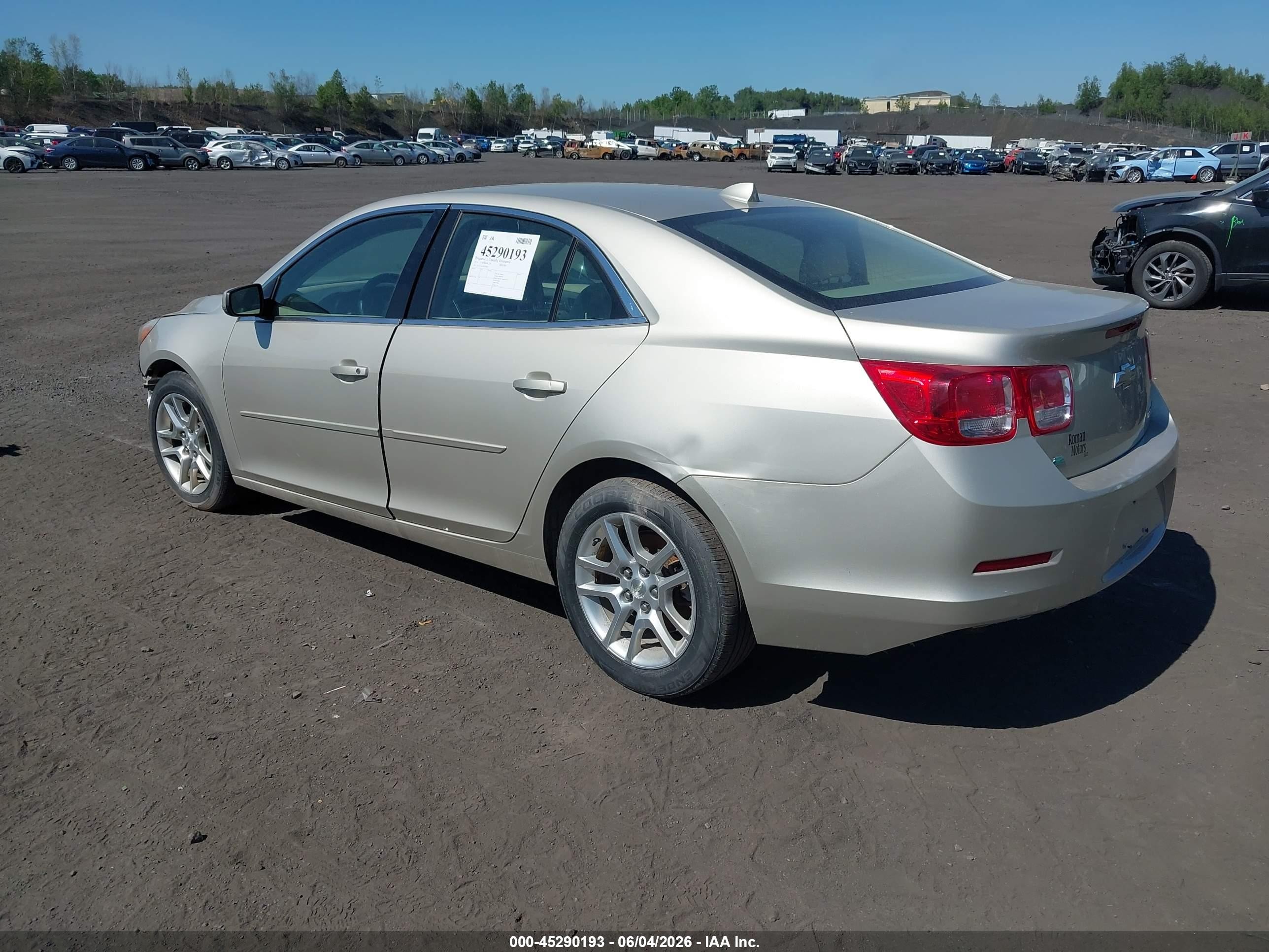 2014 Chevrolet Malibu 1lt Beige vin: 1G11C5SL3EF218804