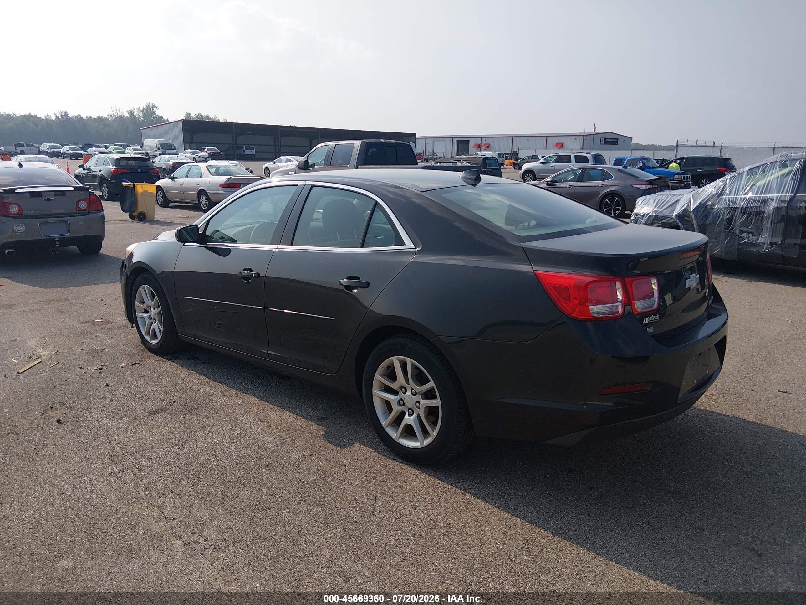 2014 Chevrolet Malibu 1lt Black vin: 1G11C5SL3EF221573