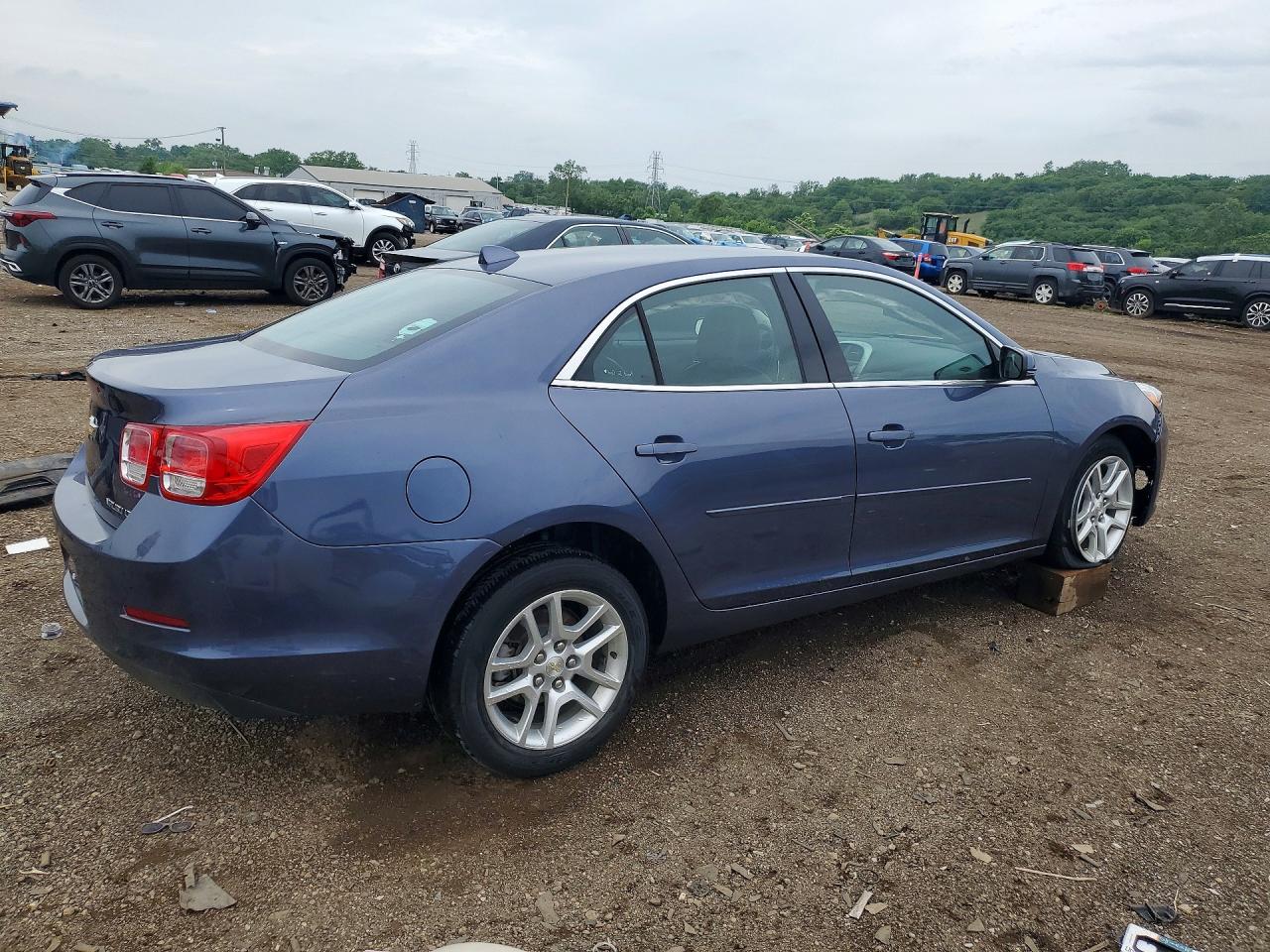 2014 Chevrolet Malibu 1lt Blue vin: 1G11C5SL3EF243170
