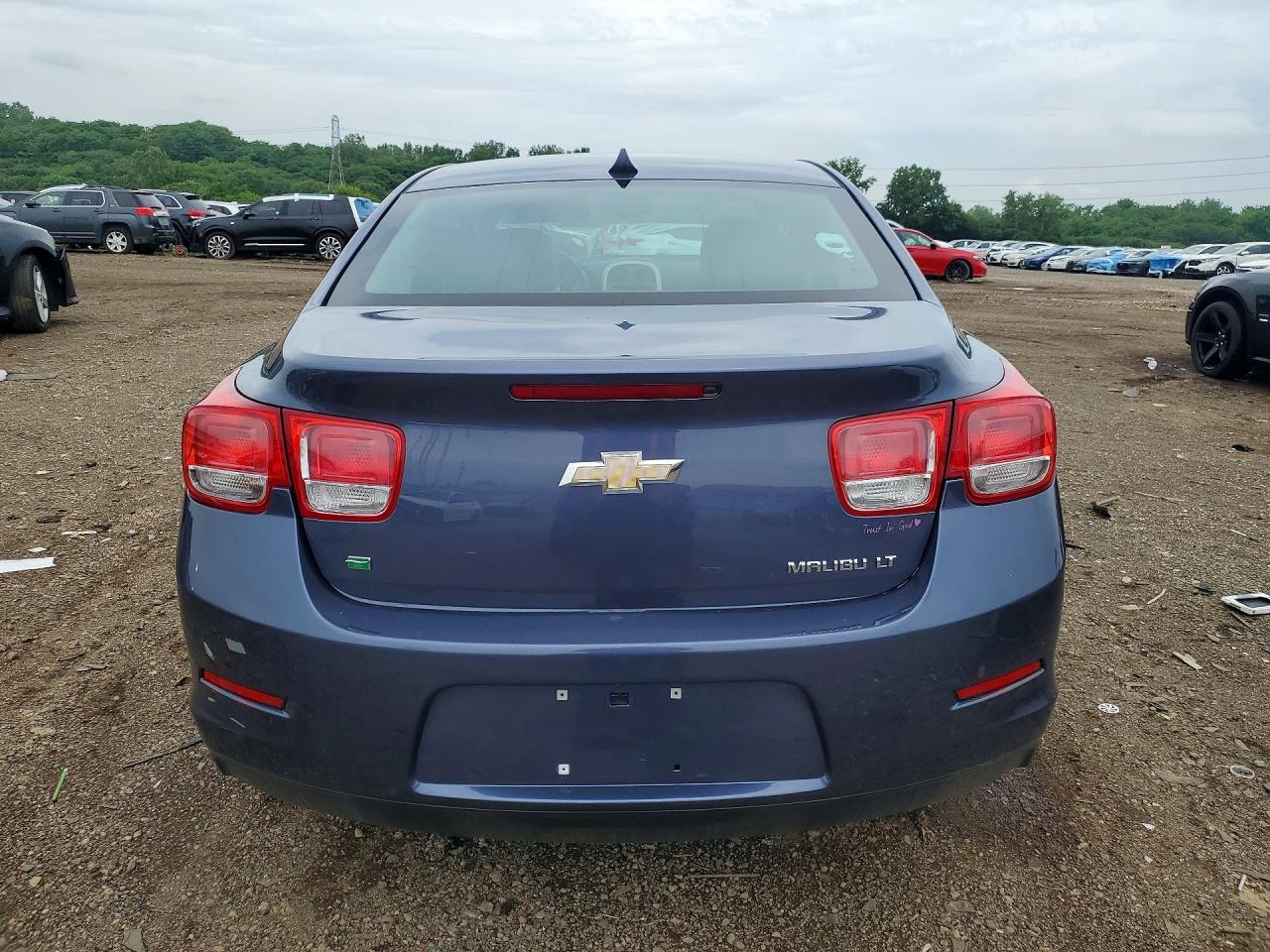 2014 Chevrolet Malibu 1lt Blue vin: 1G11C5SL3EF243170