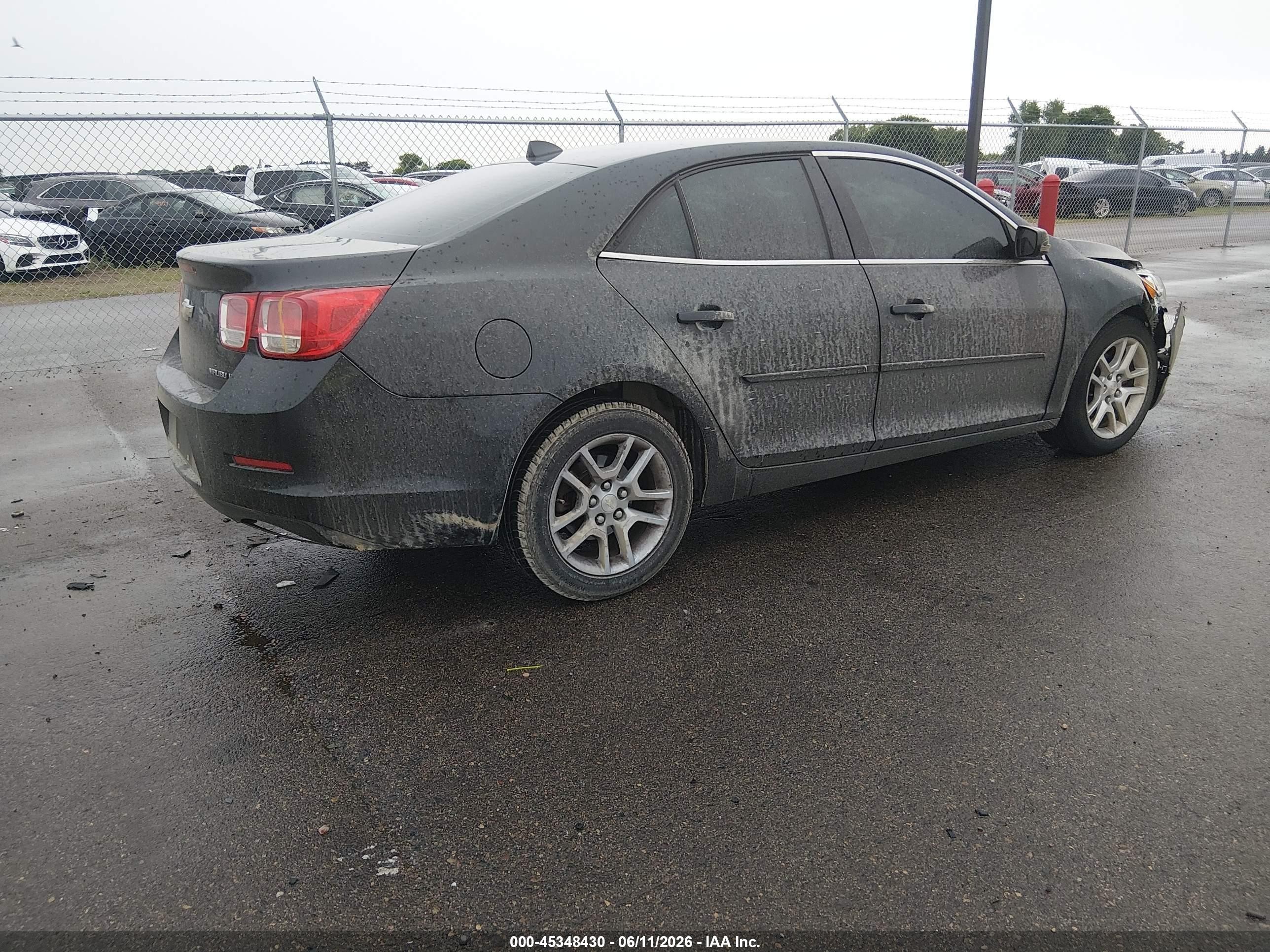 2014 Chevrolet Malibu 1lt Gray vin: 1G11C5SL3EF255819