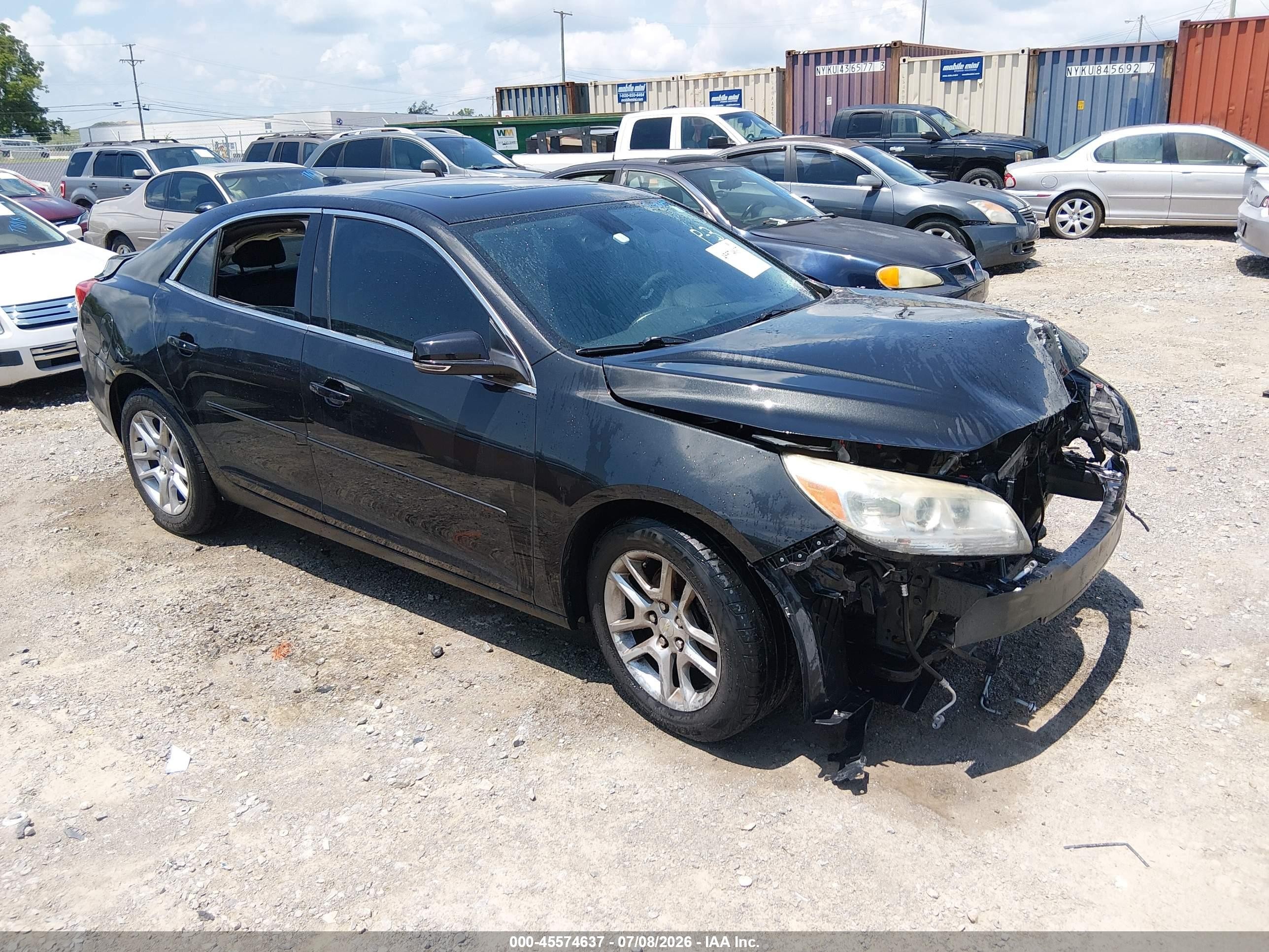 2015 Chevrolet Malibu 1lt Черный vin: 1G11C5SL3FF107543