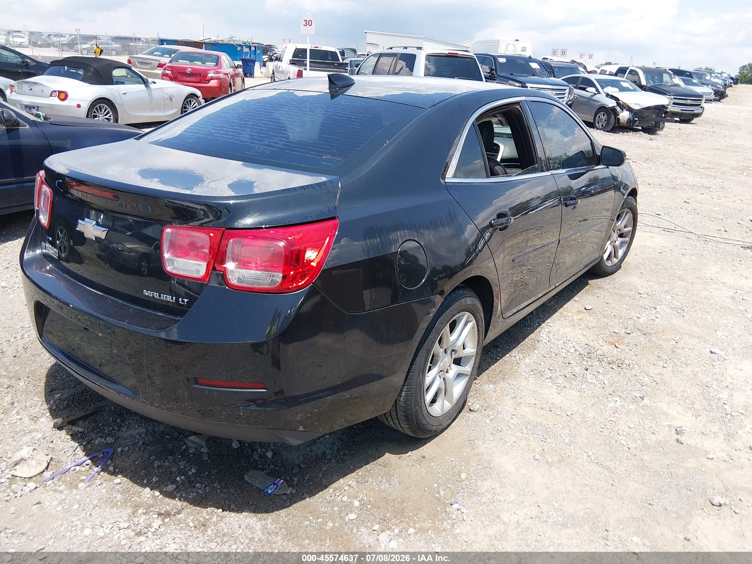 2015 Chevrolet Malibu 1lt Black vin: 1G11C5SL3FF107543