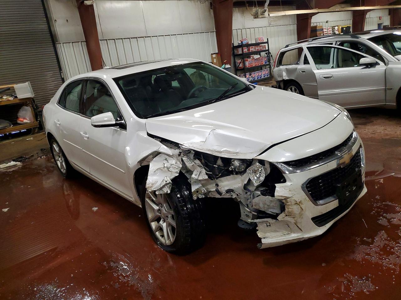2015 Chevrolet Malibu 1lt White vin: 1G11C5SL3FF189967