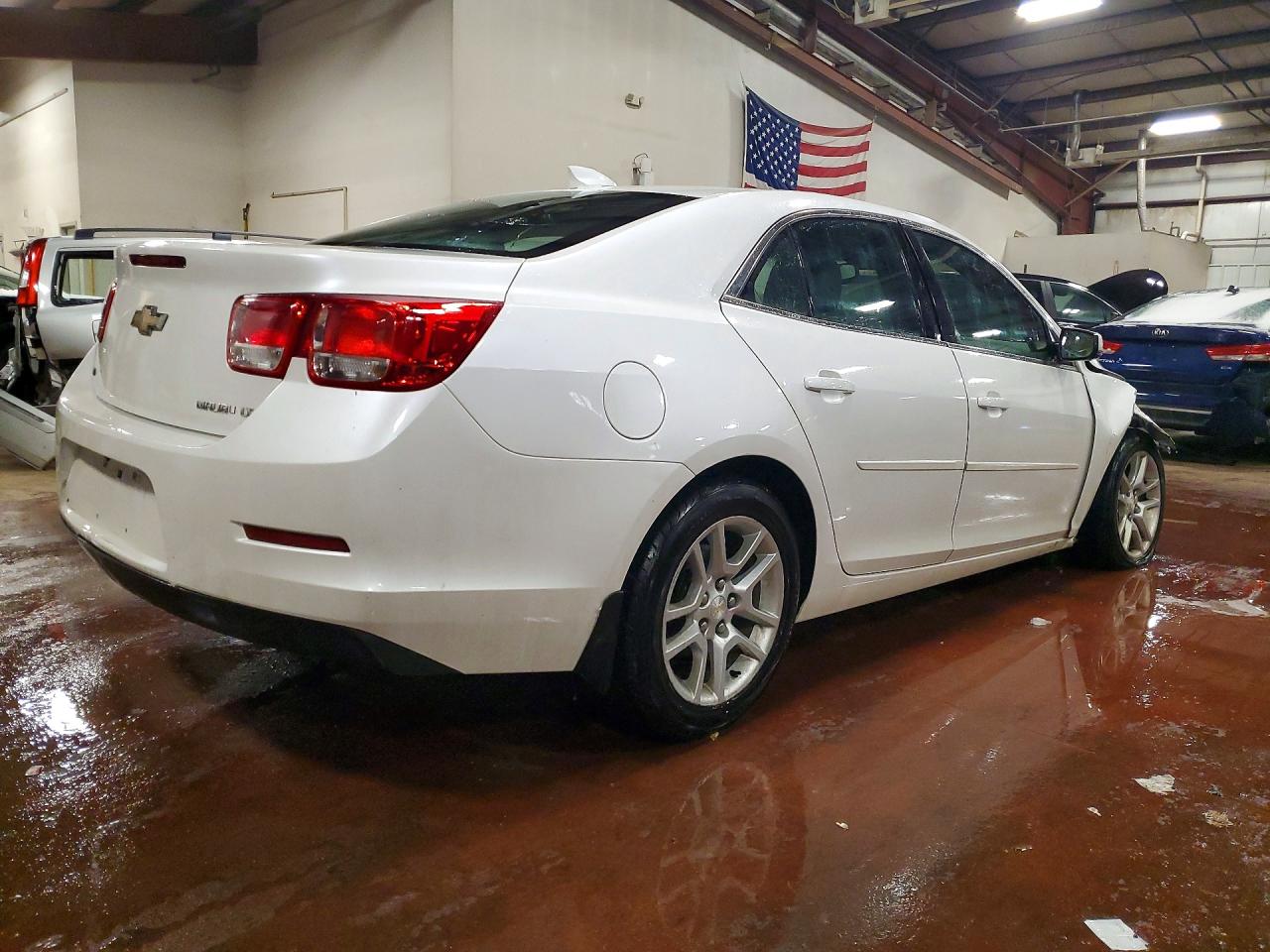 2015 Chevrolet Malibu 1lt White vin: 1G11C5SL3FF189967