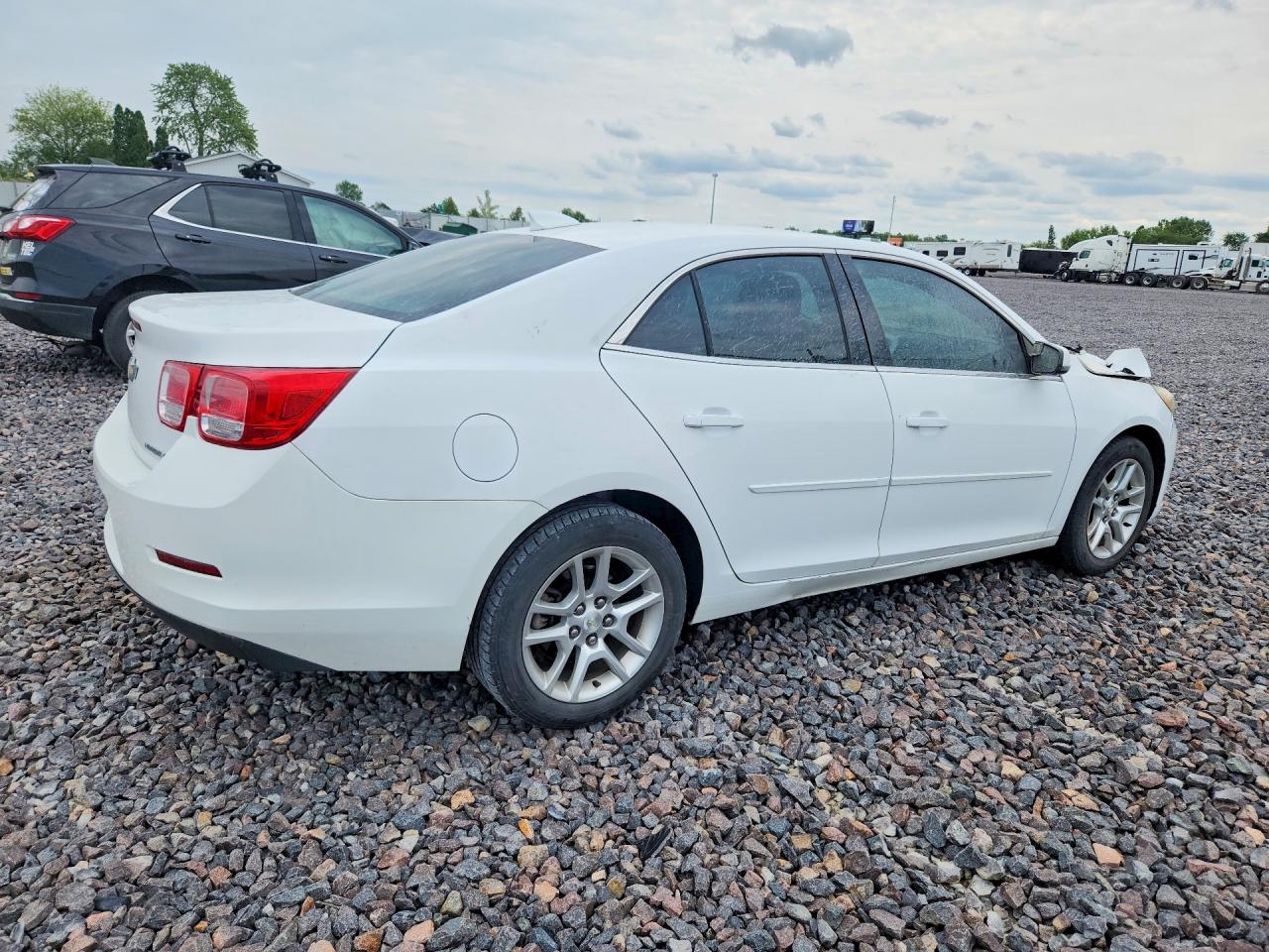 2015 Chevrolet Malibu 1lt White vin: 1G11C5SL3FF190987