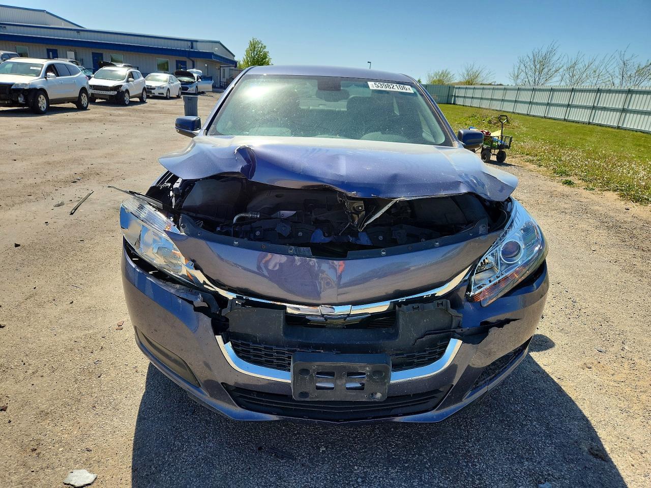 2015 Chevrolet Malibu 1lt Blue vin: 1G11C5SL3FF193226