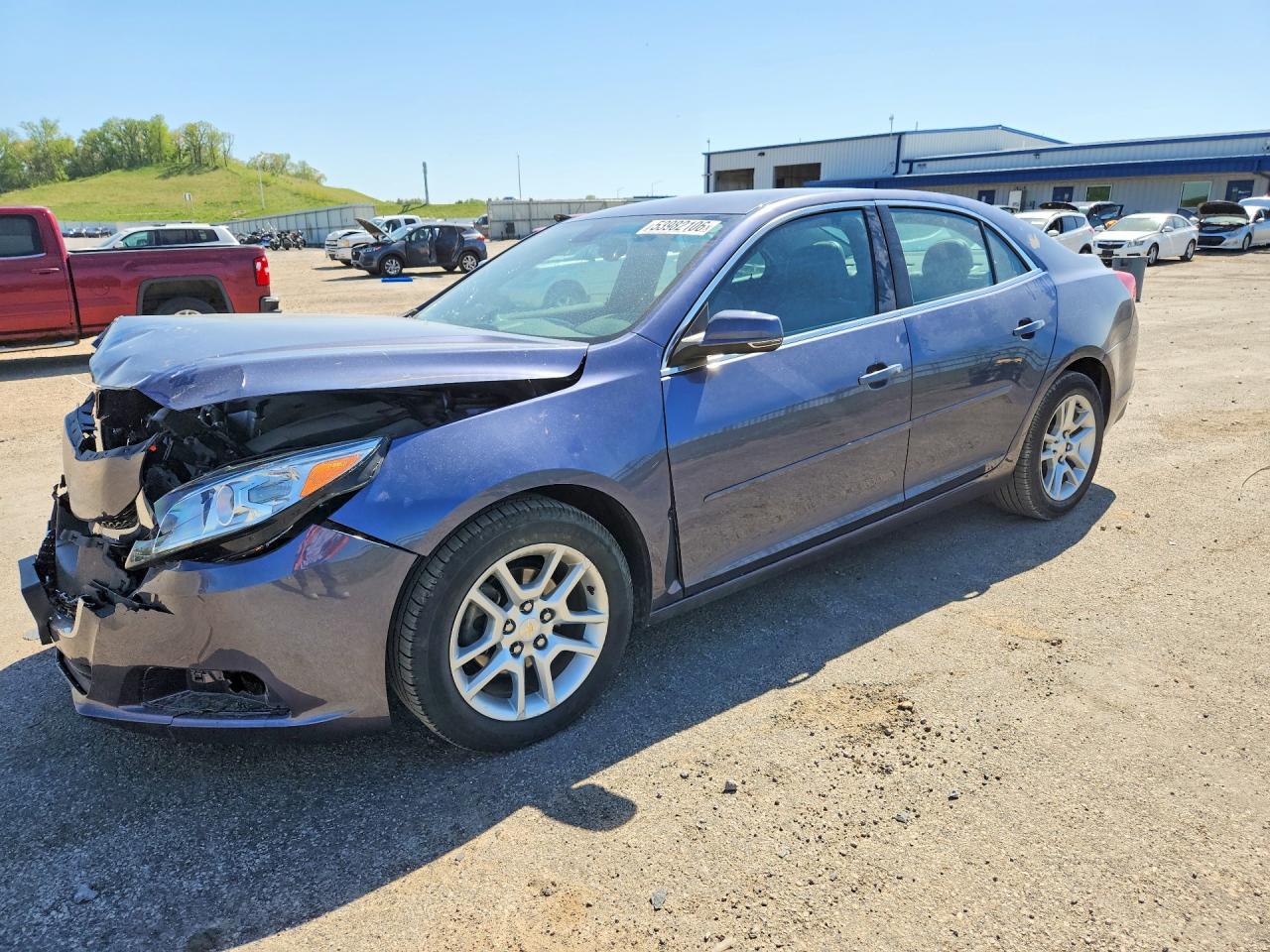 2015 Chevrolet Malibu 1lt Blue vin: 1G11C5SL3FF193226