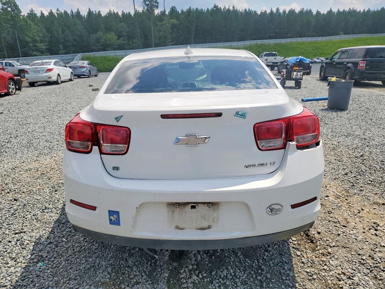 2015 Chevrolet Malibu 1lt White vin: 1G11C5SL3FF201096