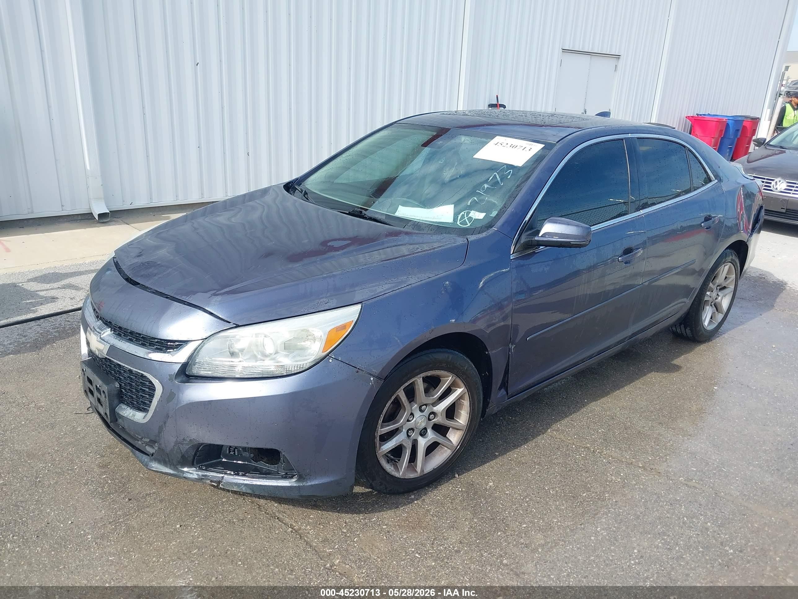 2015 Chevrolet Malibu 1lt Blue vin: 1G11C5SL3FF219730