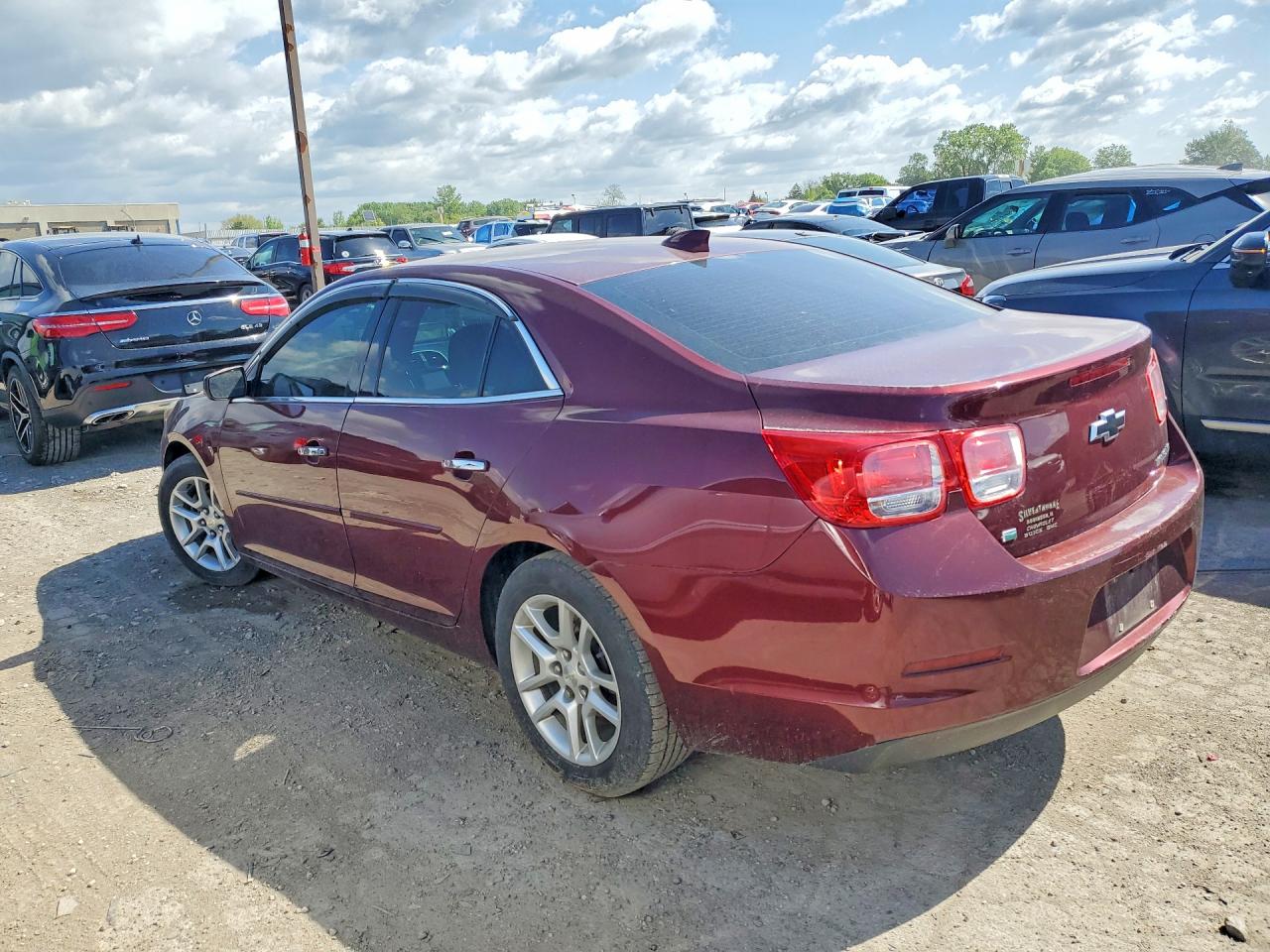 2015 Chevrolet Malibu 1lt Burgundy vin: 1G11C5SL3FF228119