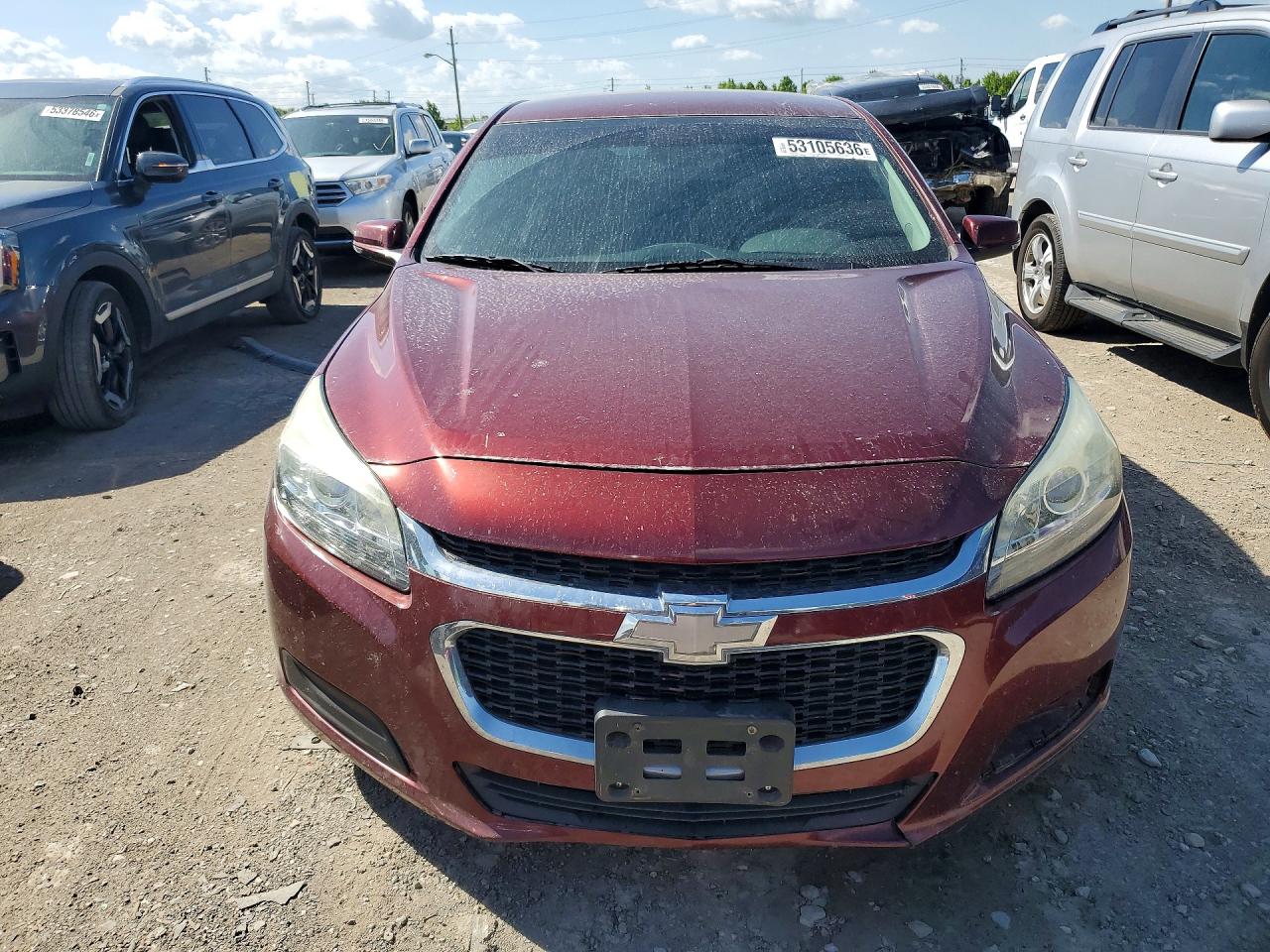 2015 Chevrolet Malibu 1lt Burgundy vin: 1G11C5SL3FF228119