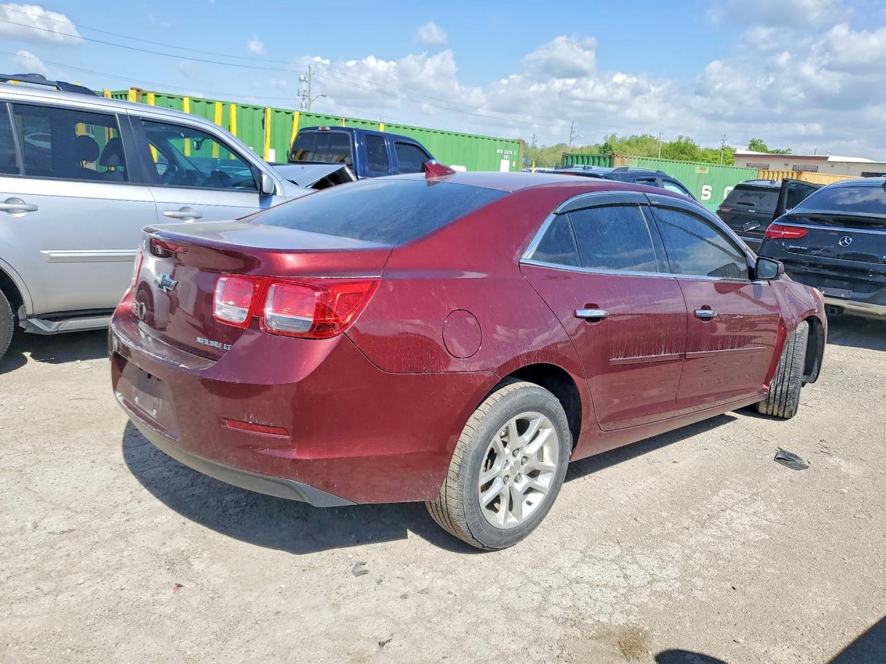 2015 Chevrolet Malibu 1lt Burgundy vin: 1G11C5SL3FF228119