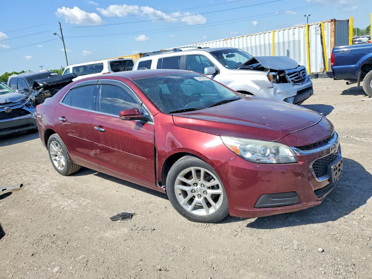 2015 Chevrolet Malibu 1lt Burgundy vin: 1G11C5SL3FF228119