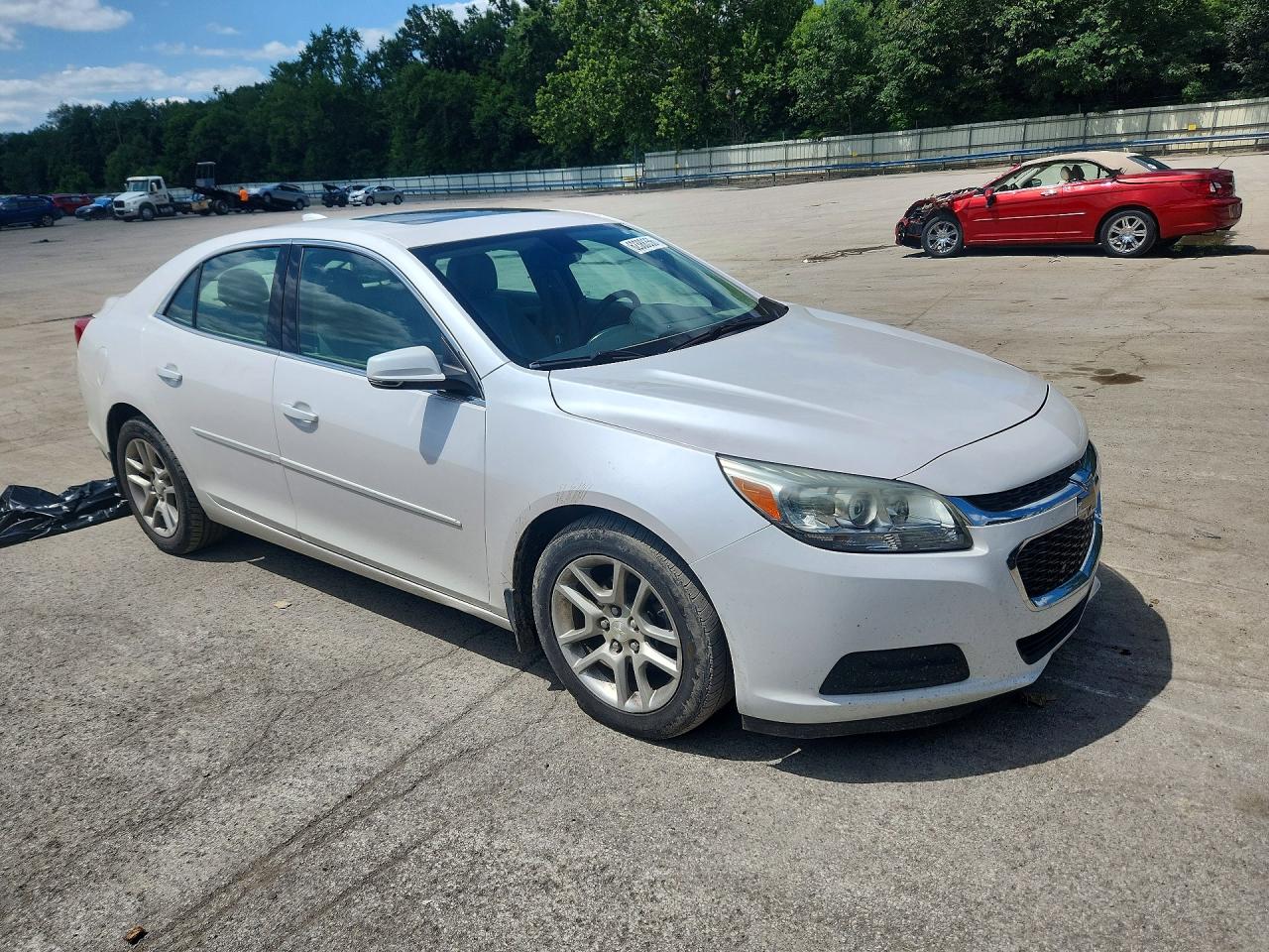 2015 Chevrolet Malibu 1lt White vin: 1G11C5SL3FF235006