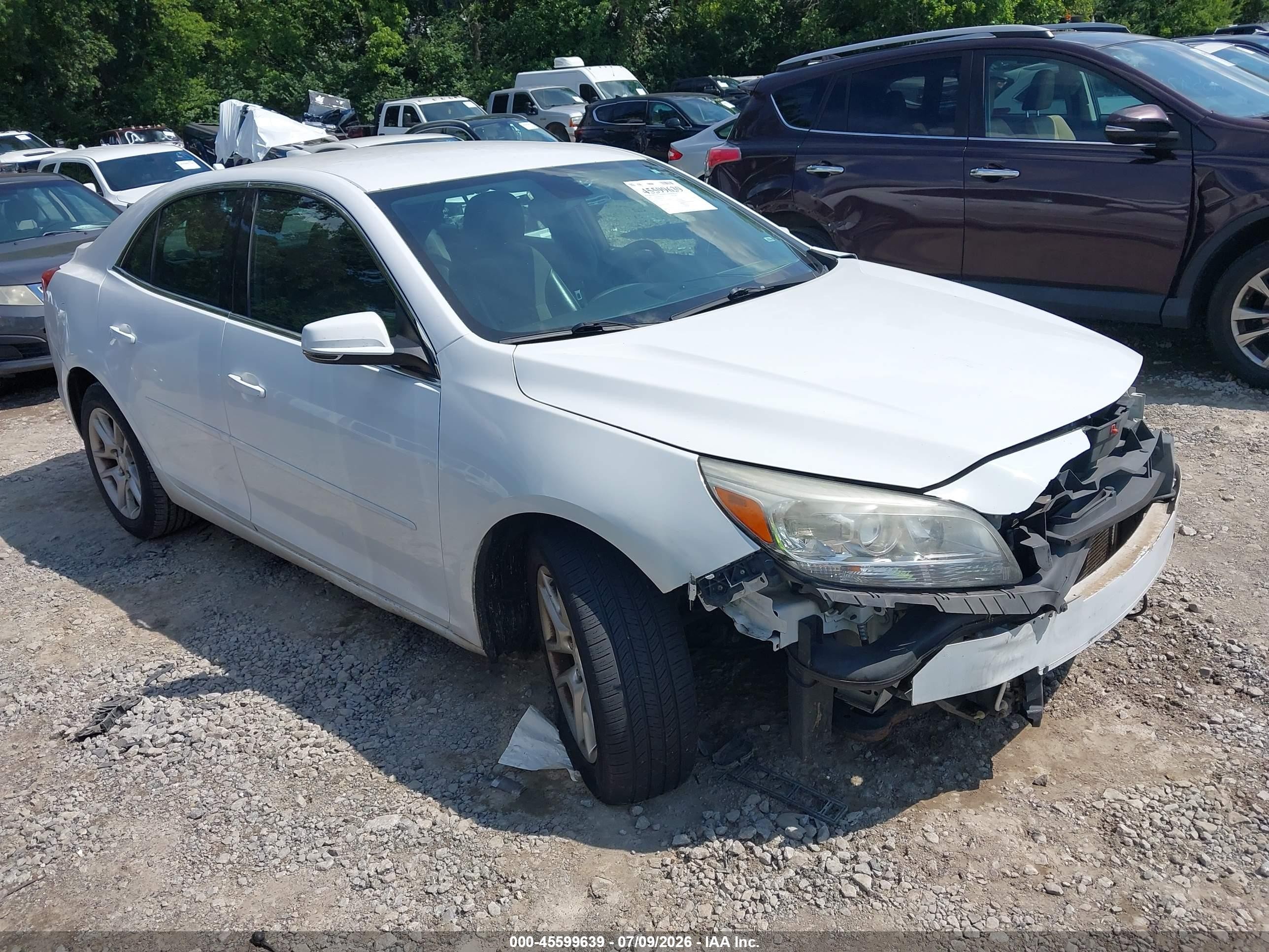 2015 Chevrolet Malibu 1lt White vin: 1G11C5SL3FF272105