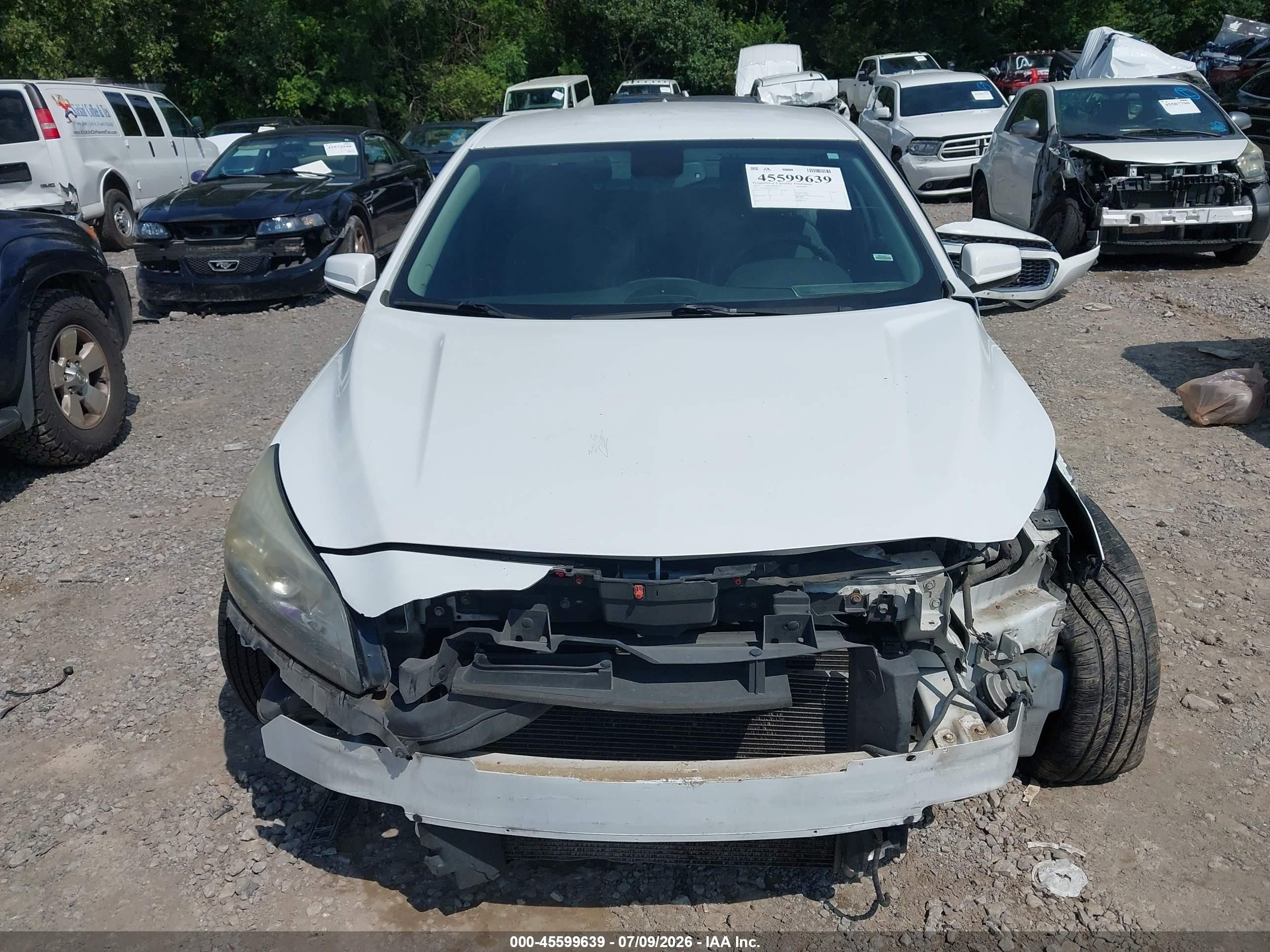 2015 Chevrolet Malibu 1lt White vin: 1G11C5SL3FF272105