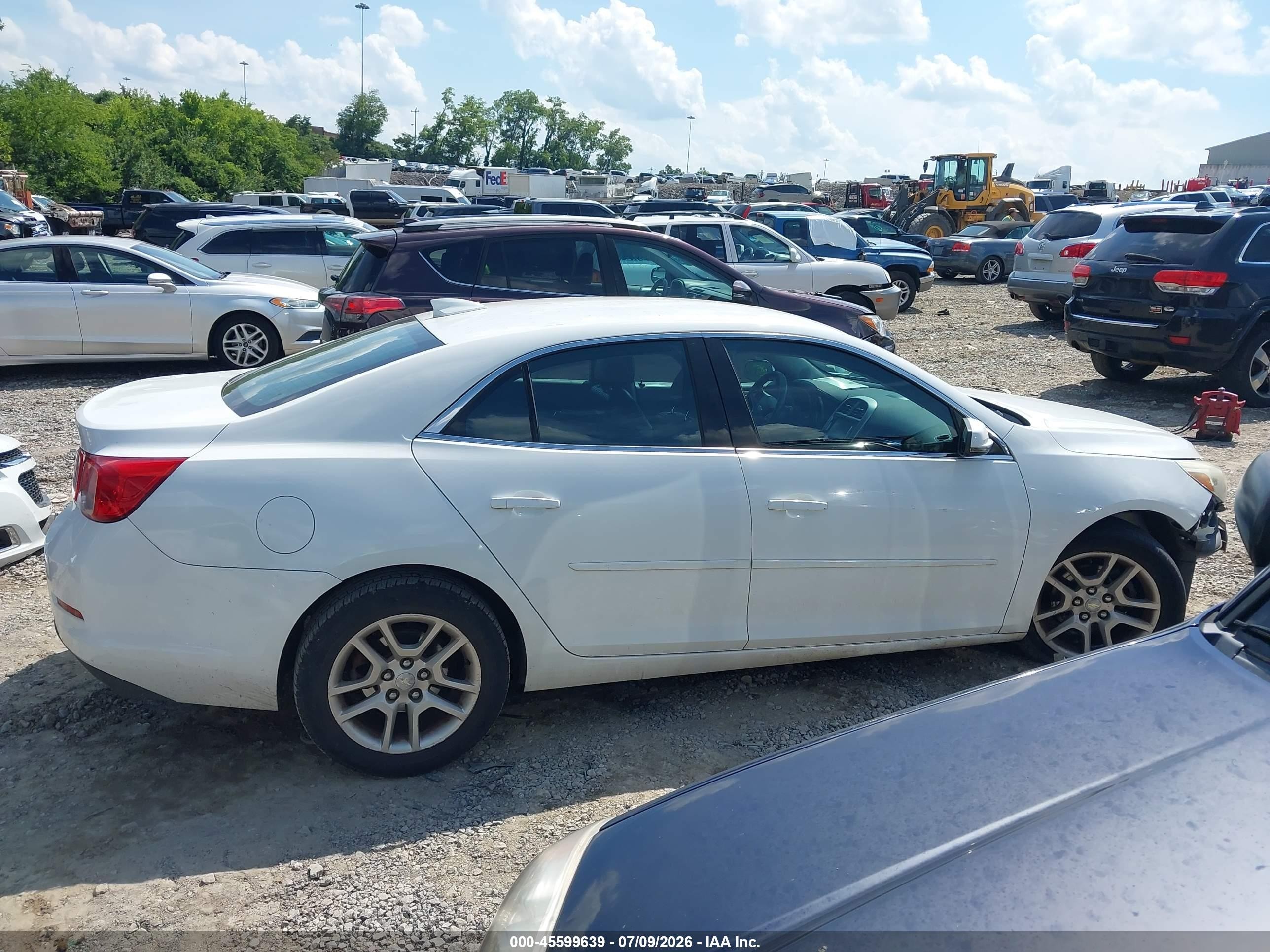 2015 Chevrolet Malibu 1lt White vin: 1G11C5SL3FF272105