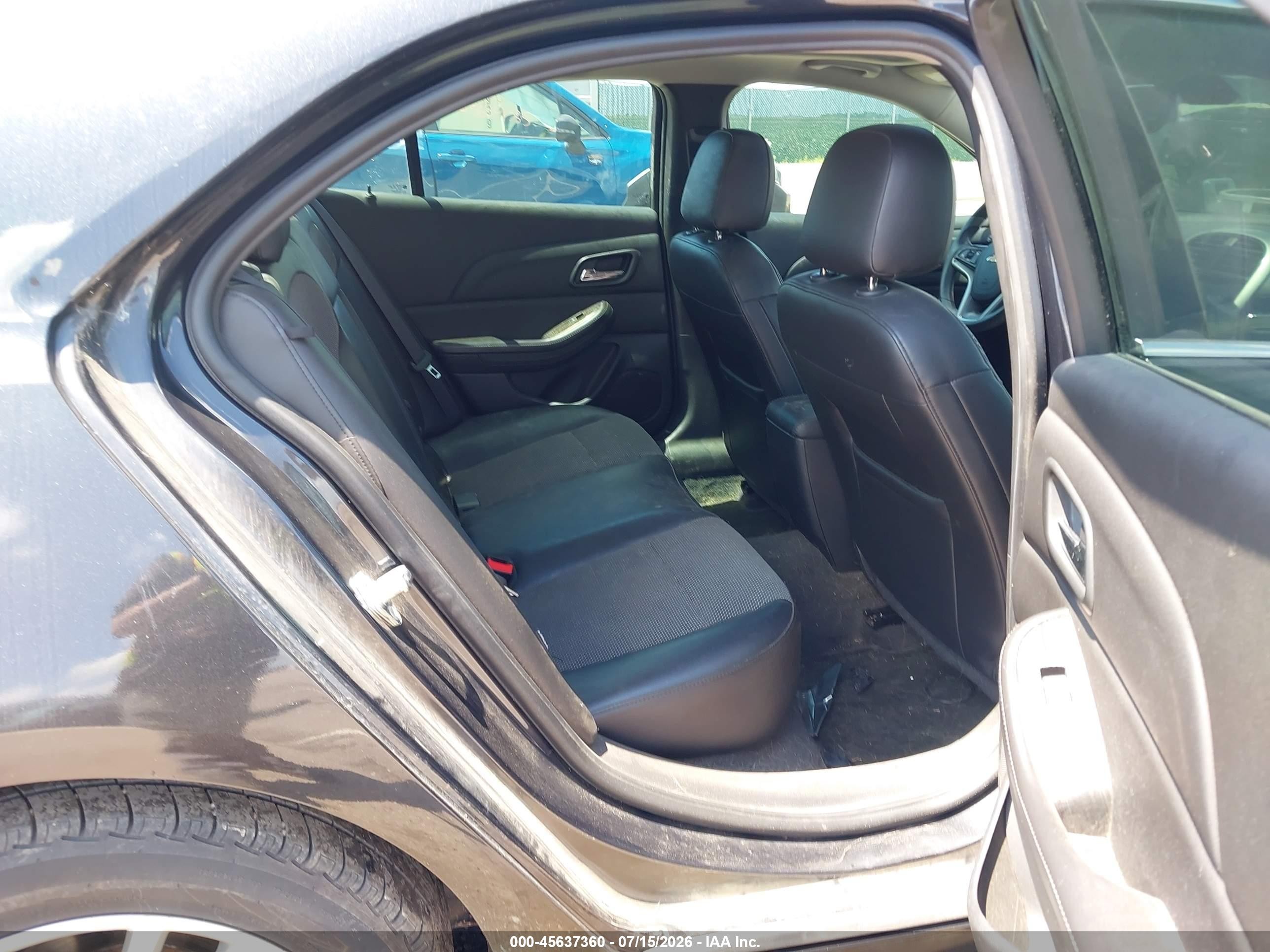 2015 Chevrolet Malibu 1lt Черный vin: 1G11C5SL3FF315972