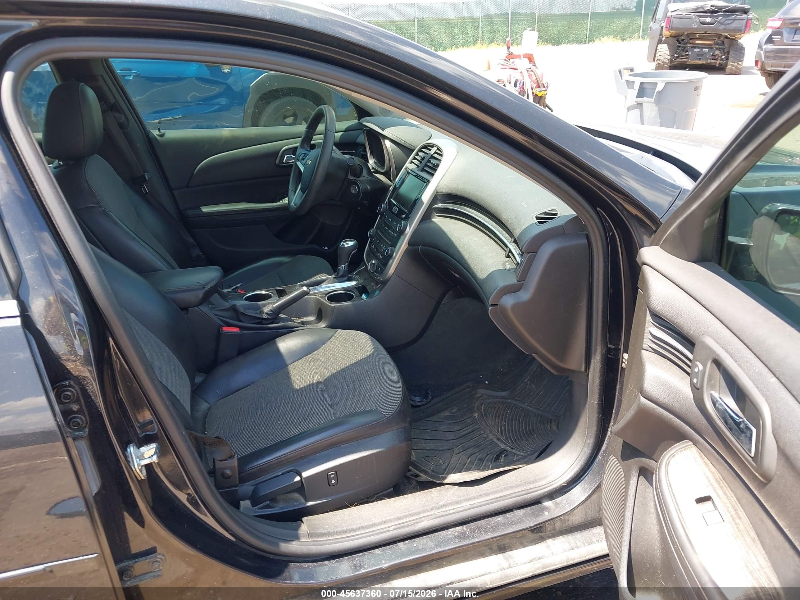 2015 Chevrolet Malibu 1lt Черный vin: 1G11C5SL3FF315972