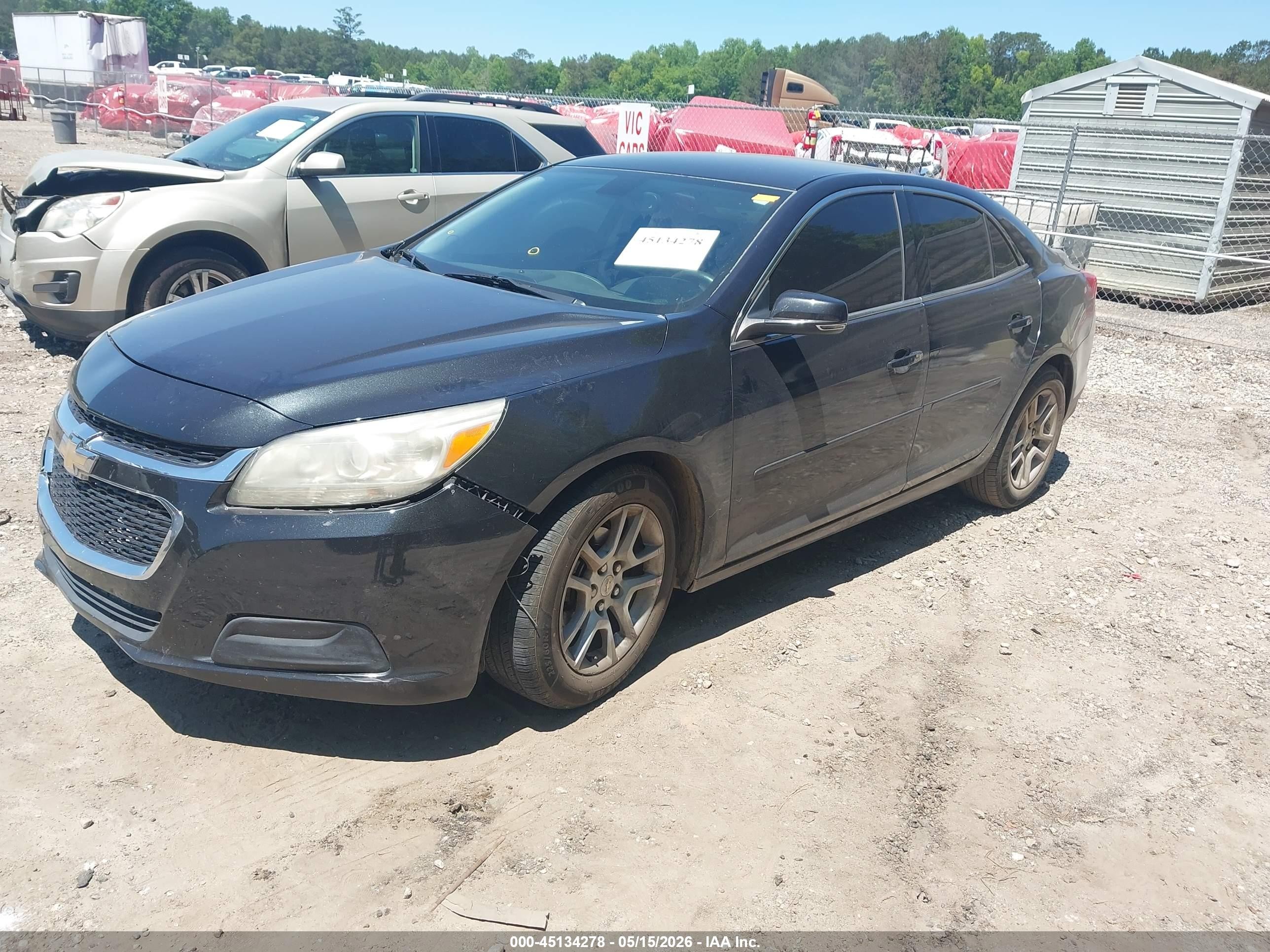 2015 Chevrolet Malibu 1lt Black vin: 1G11C5SL3FF321061