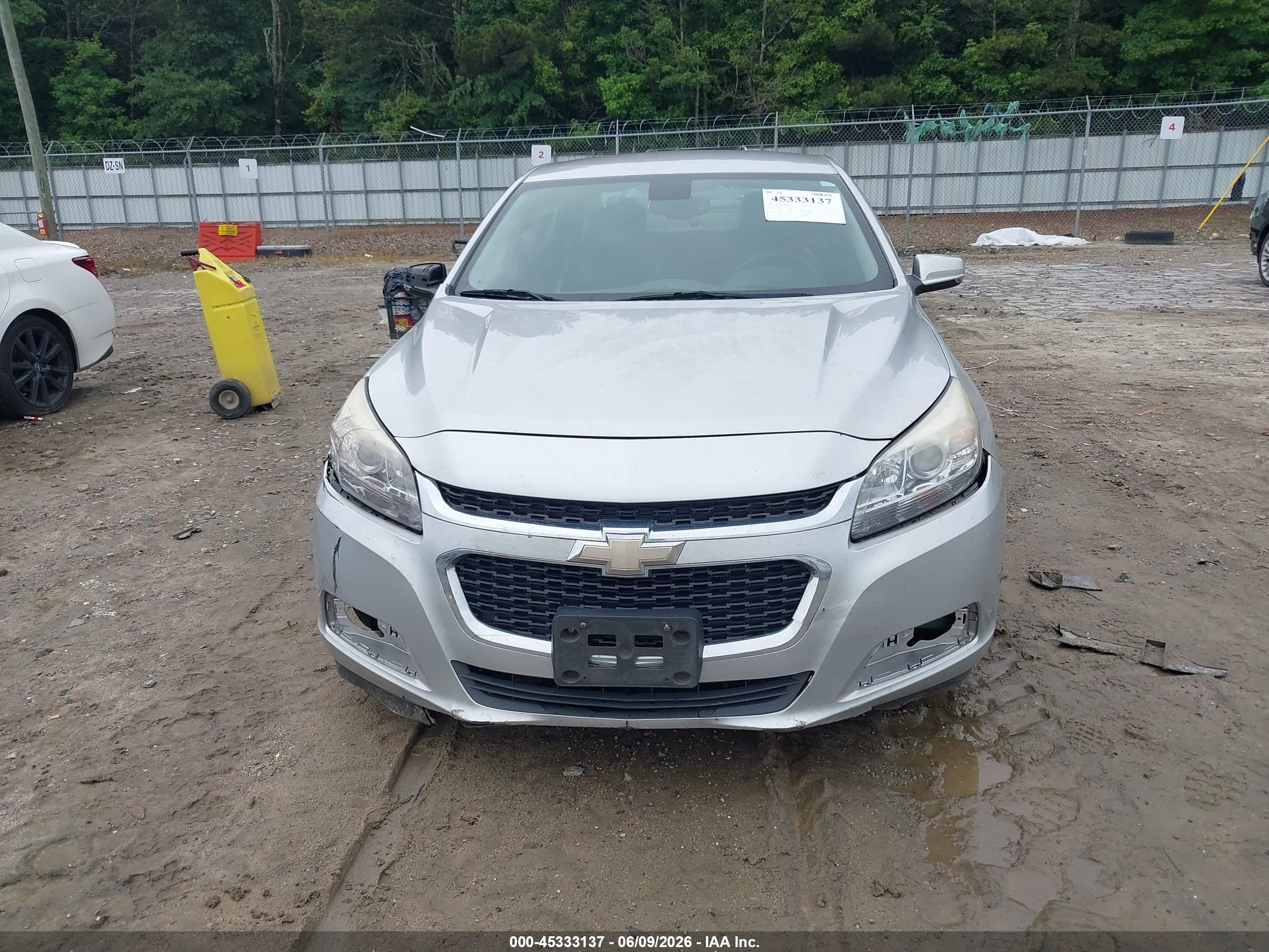 2015 Chevrolet Malibu 1lt Серебряный vin: 1G11C5SL3FF325207