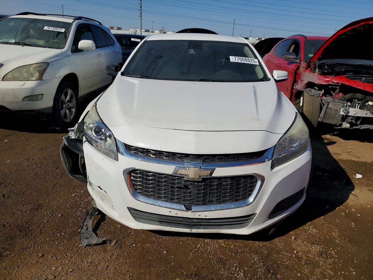 2015 Chevrolet Malibu 1lt White vin: 1G11C5SL3FU150310
